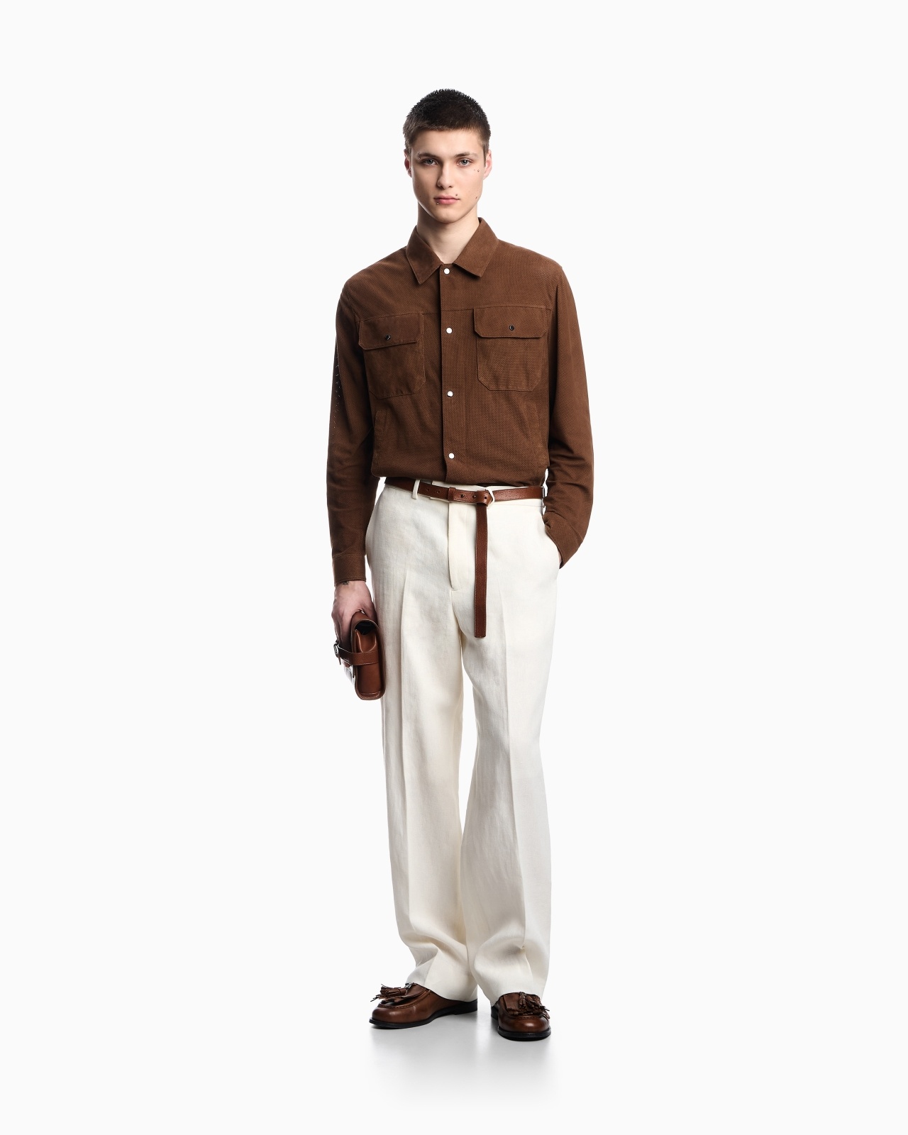 ICON GOAT SUEDE JACKET WITH MICRO PERFORATIONS - 2