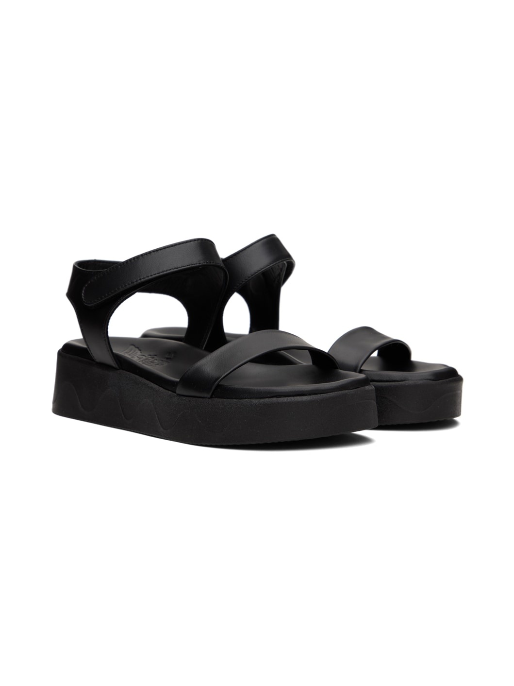 Black Salamina Sandals - 4