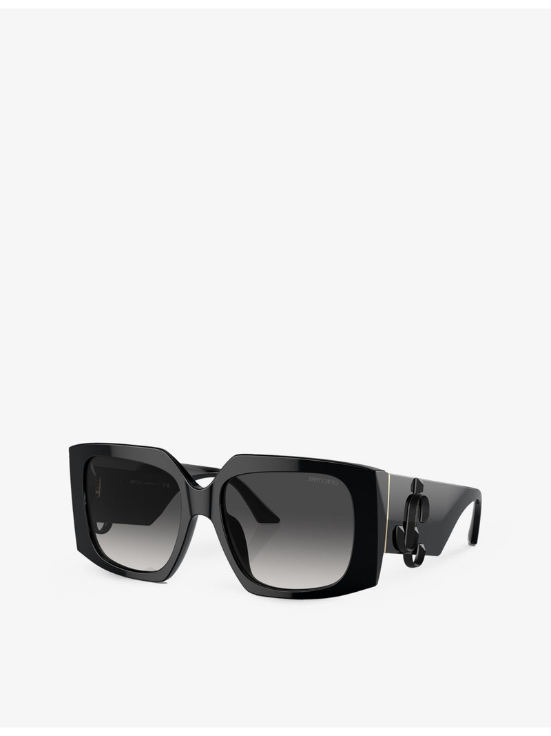 JIMMY CHOO JC5006U square-frame acetate sunglasses outlook