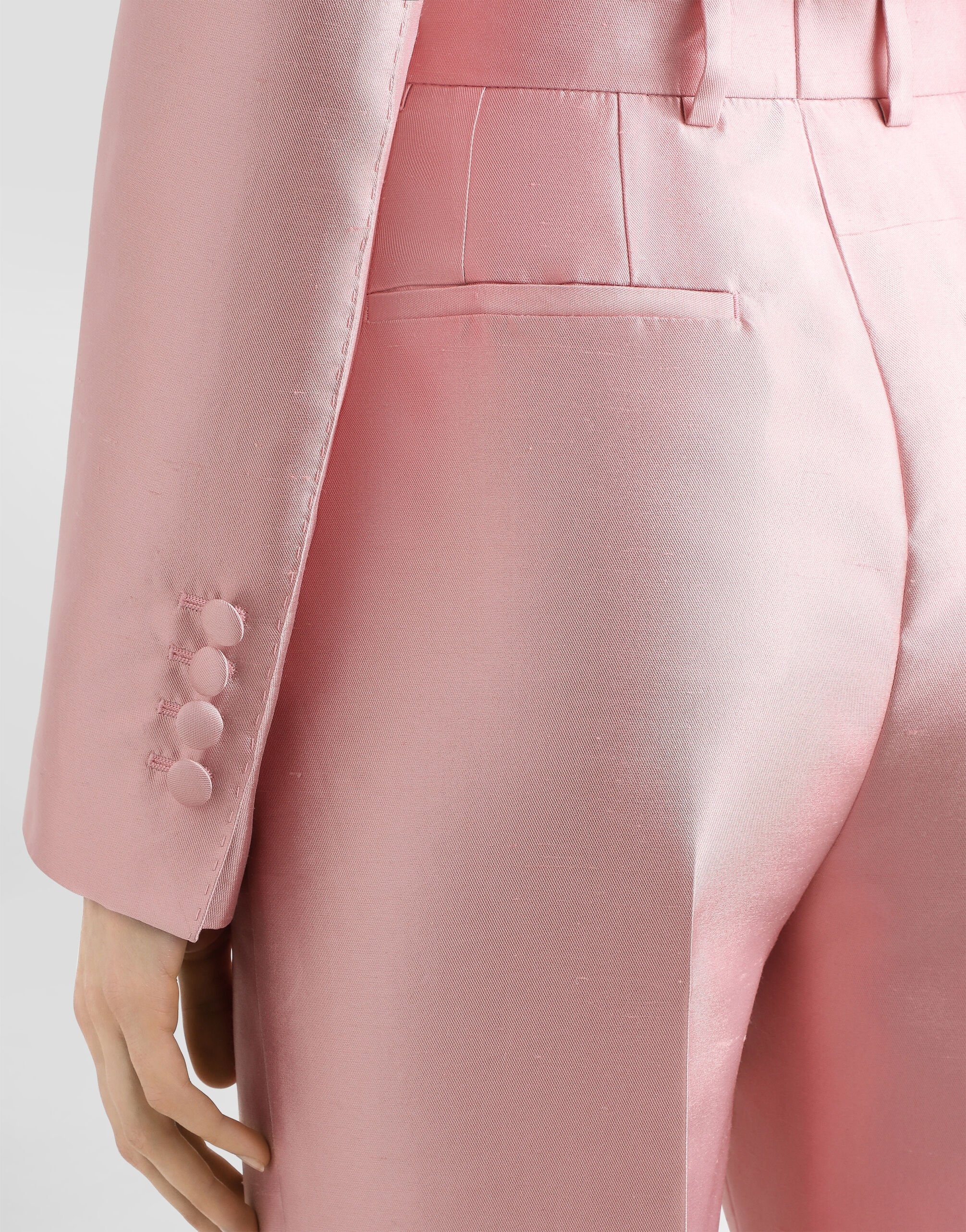 Silk shantung trousers - 5