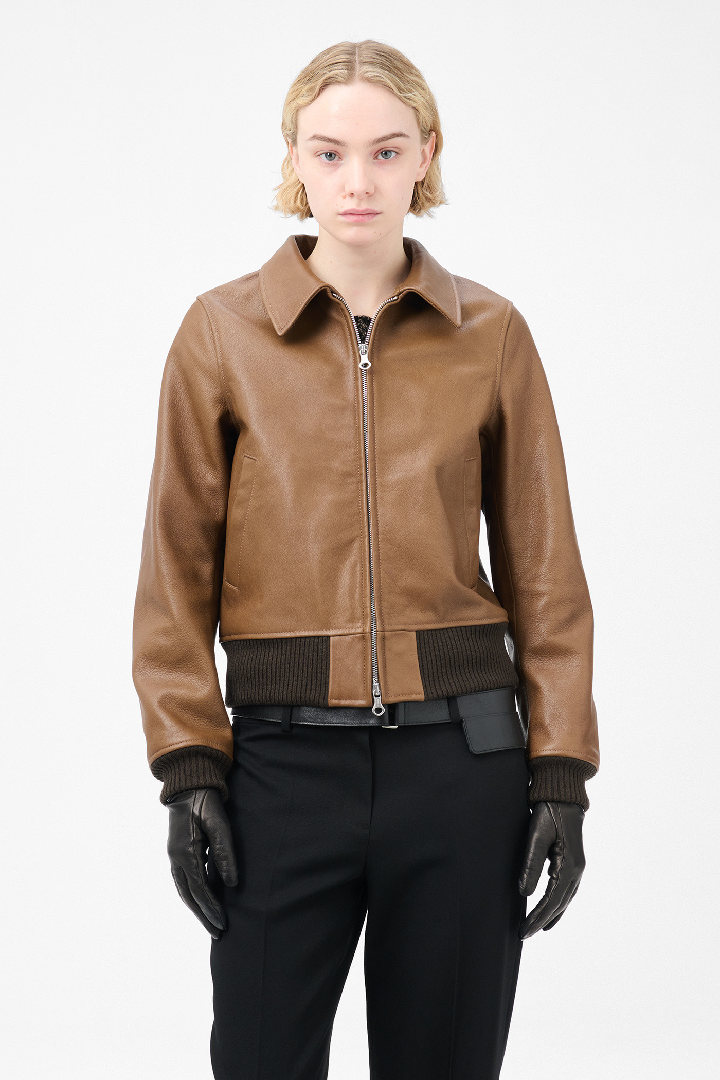 Radar Bomber Smoky Quartz Goat Skin - 5