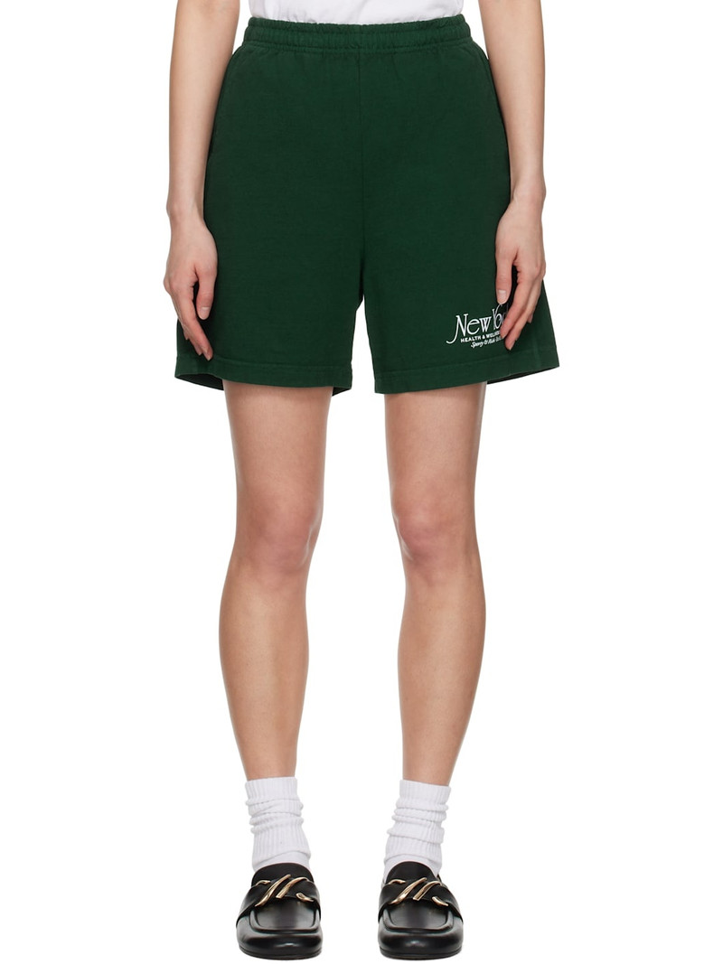 Green NY 94 Gym Shorts 1