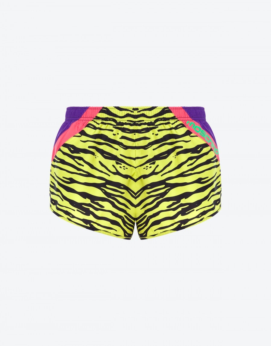 TIGER PRINT BEACH BOXERS - 1