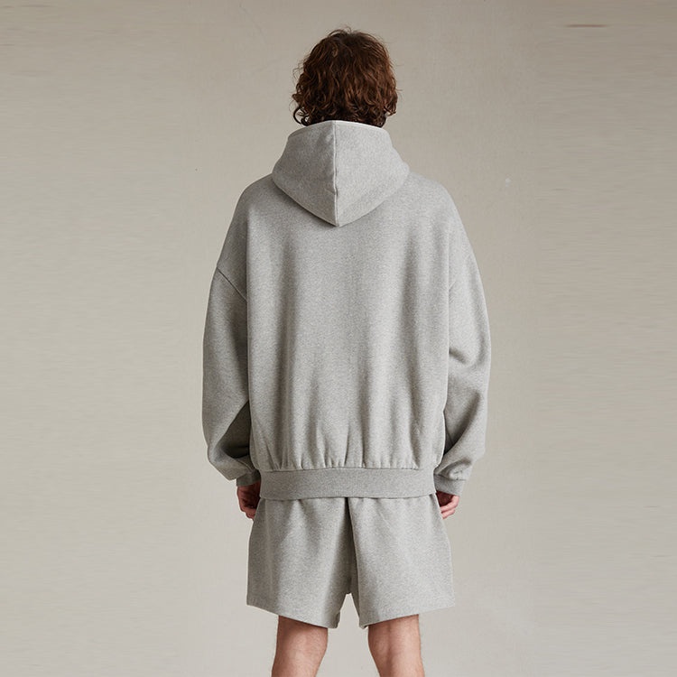 Fear of God Essentials SS24 Hoodie 'Dark Heather Oatmeal' 192SP242053F - 5