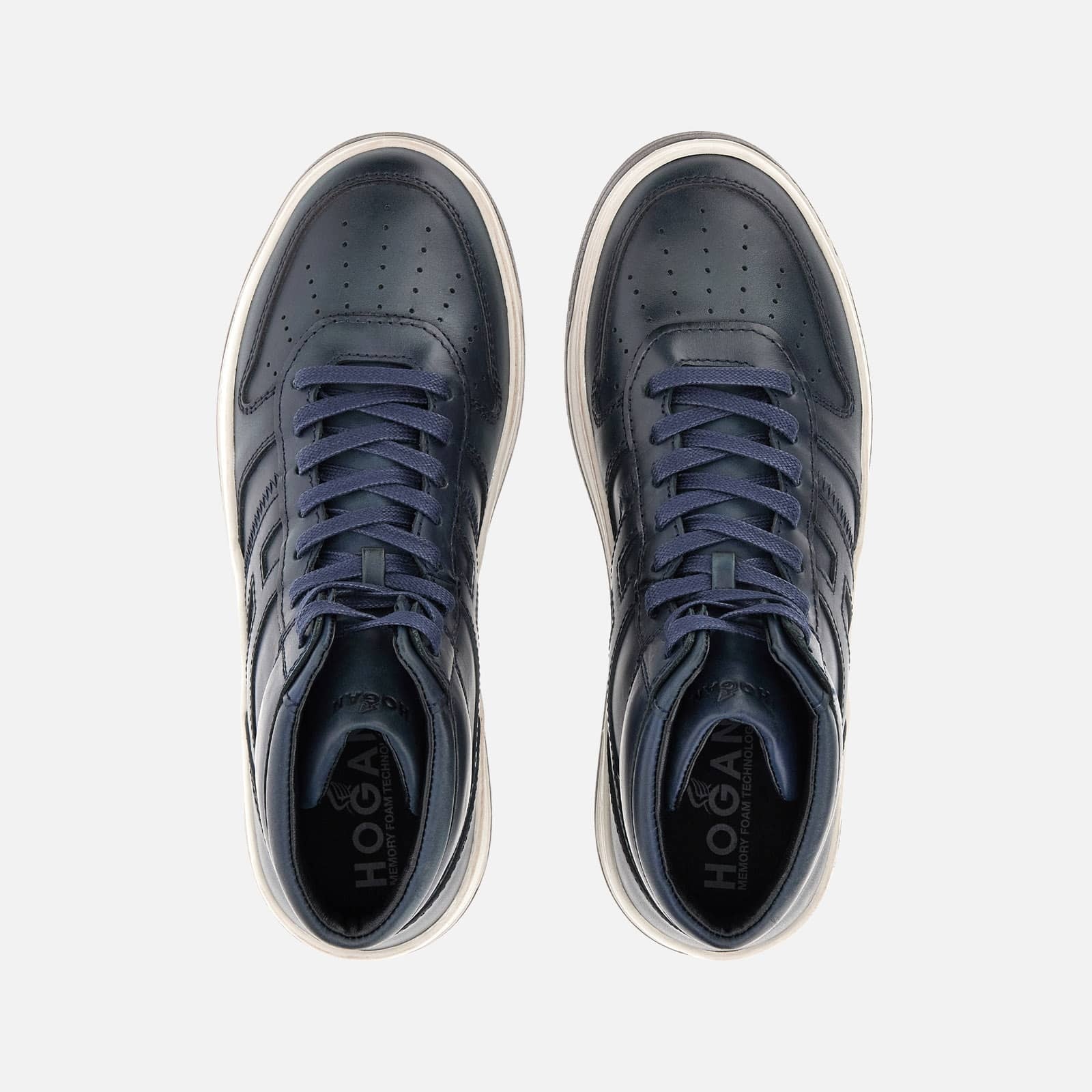 Sneakers High Top Hogan H630 Blue - 4