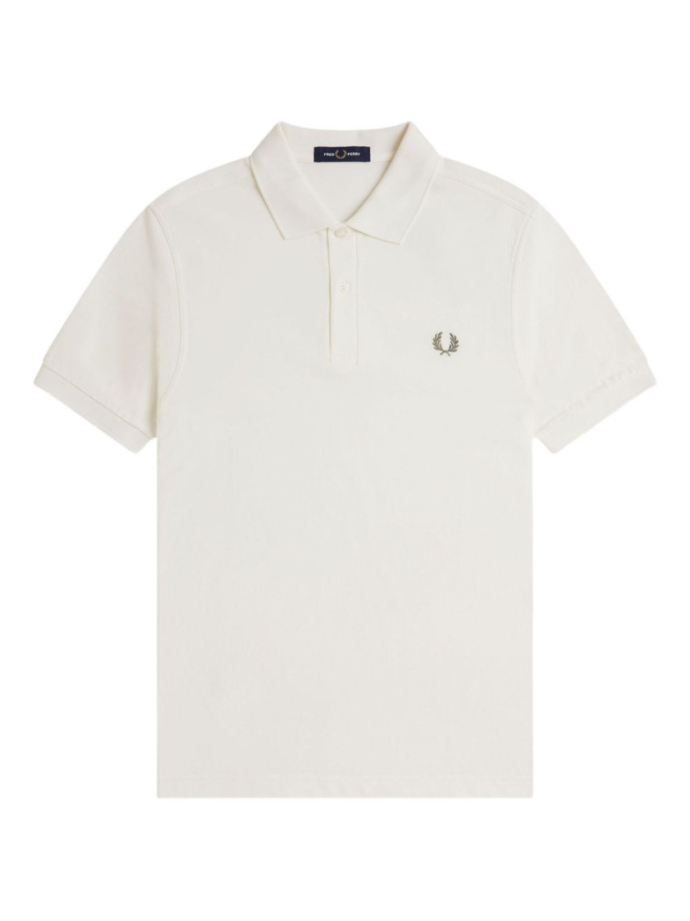 logo-embroidered polo shirt - 1