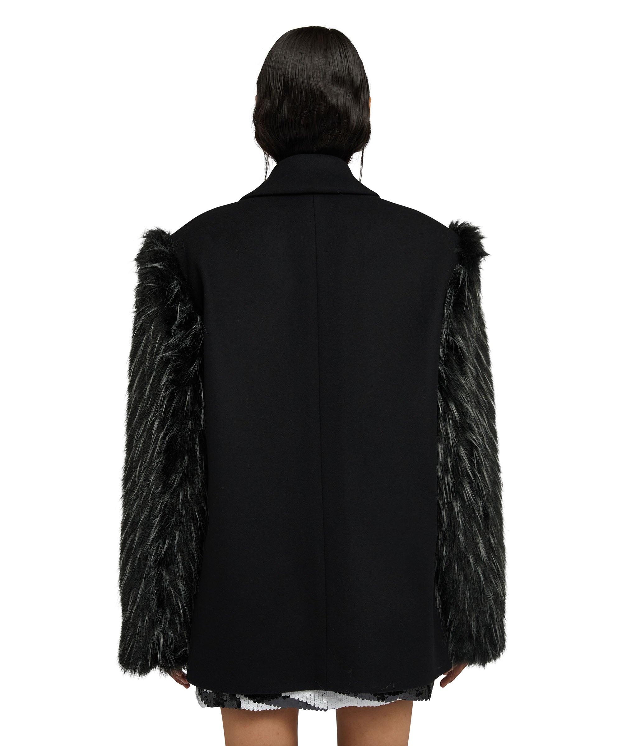 "Compact Wool felt" jacket - 3