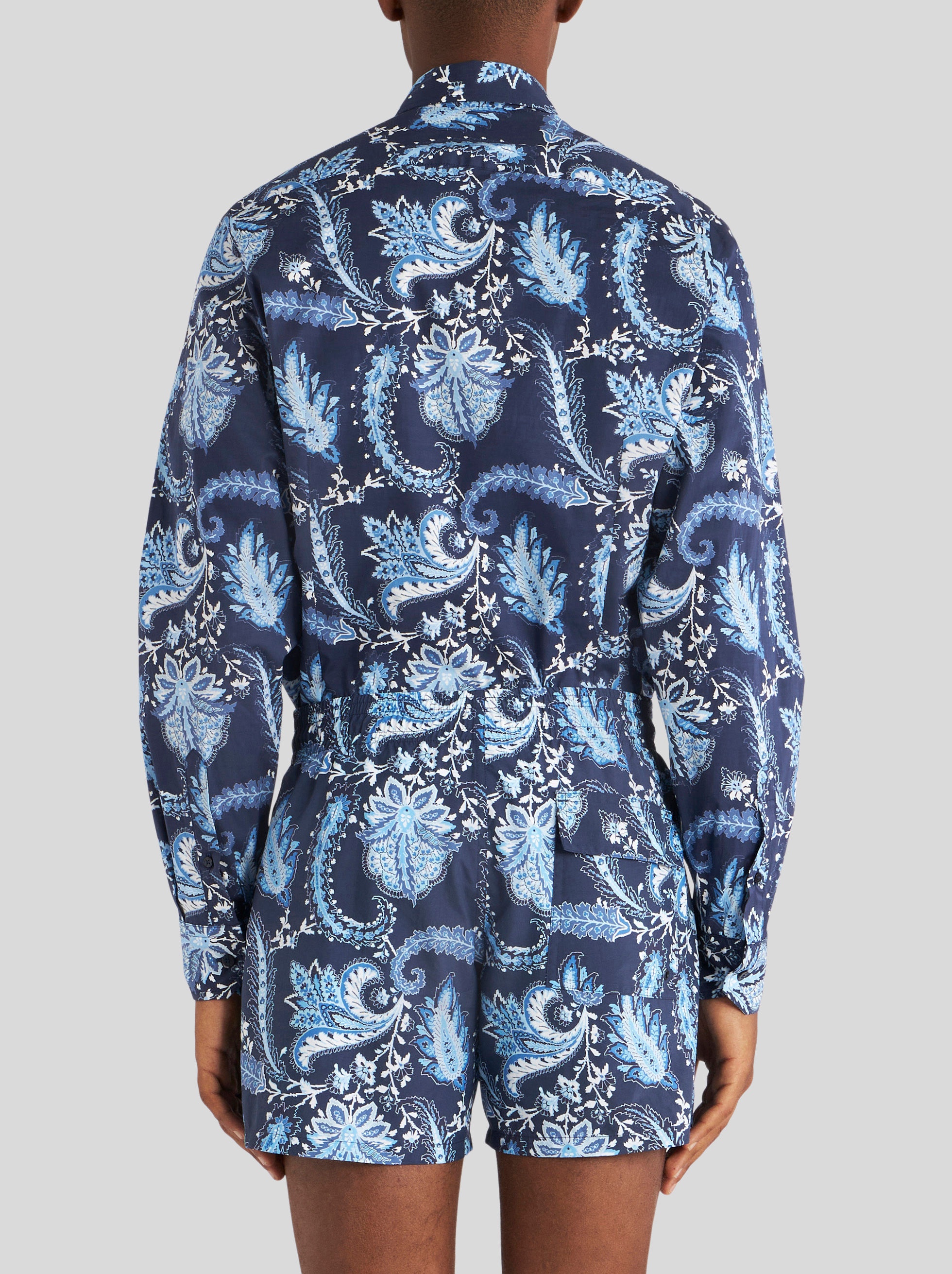 FLORAL PAISLEY SHIRT - 4