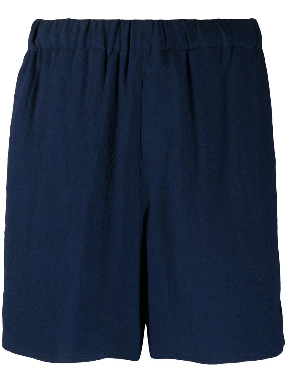 mid-rise pull-on shorts - 1