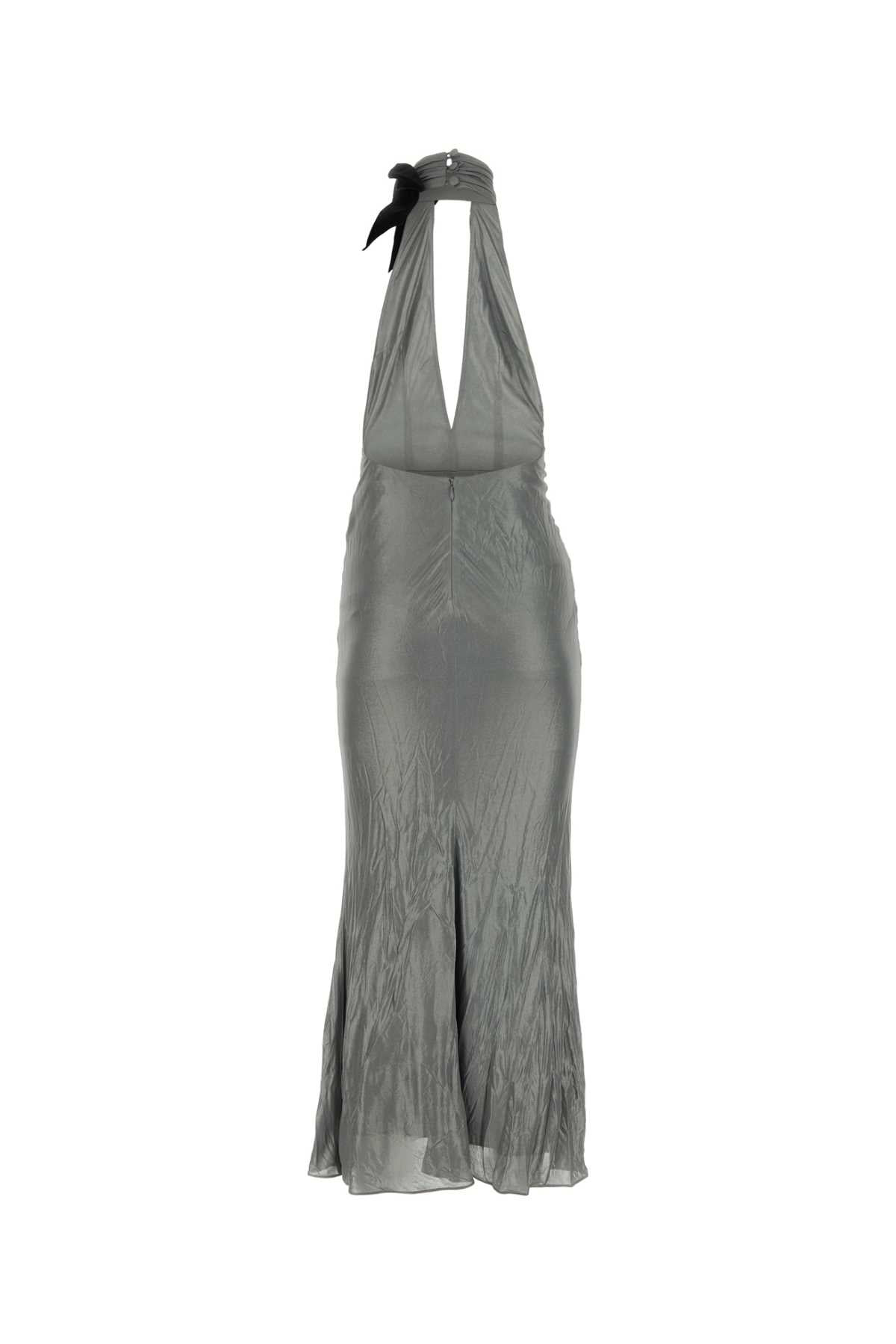 Alessandra Rich Women Grey Viscose Dress - 2