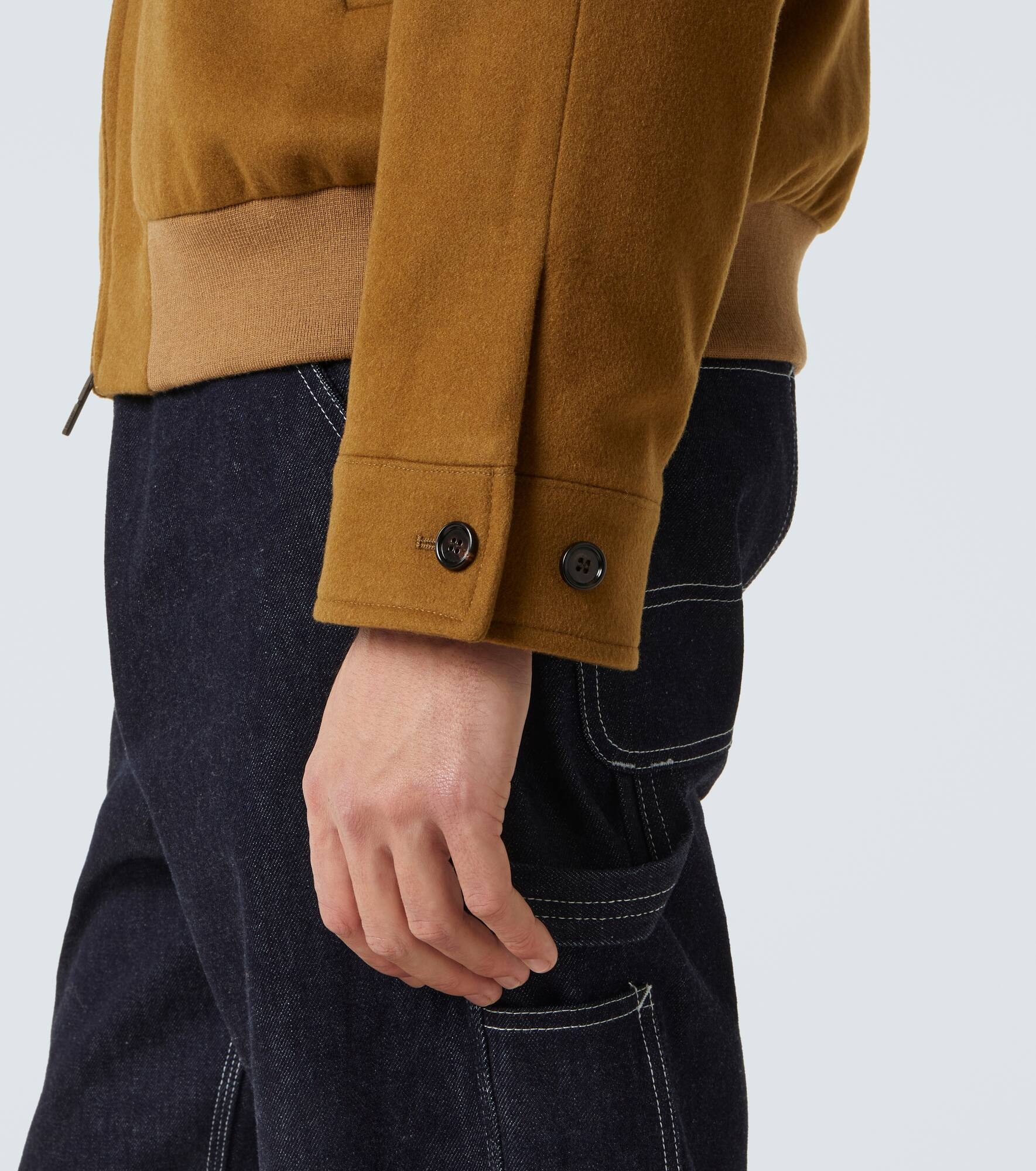 Harrington cashmere blouson jacket - 6
