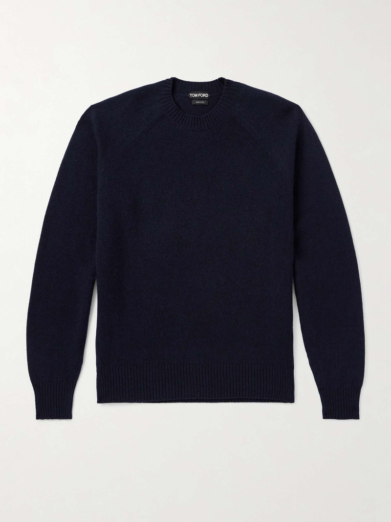 Wool and Cashmere-Blend Sweater 1
