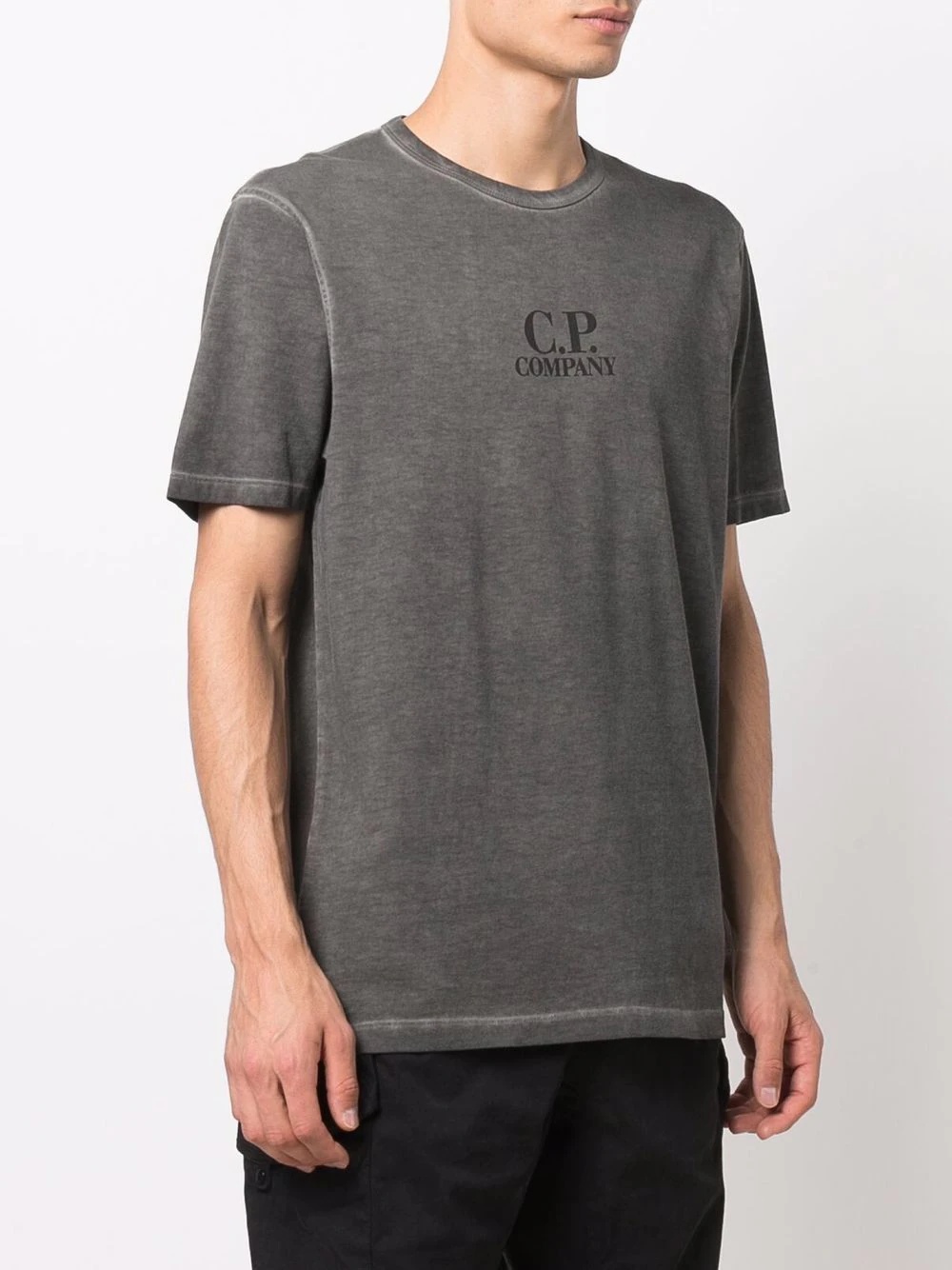 logo-print short-sleeved T-shirt - 3