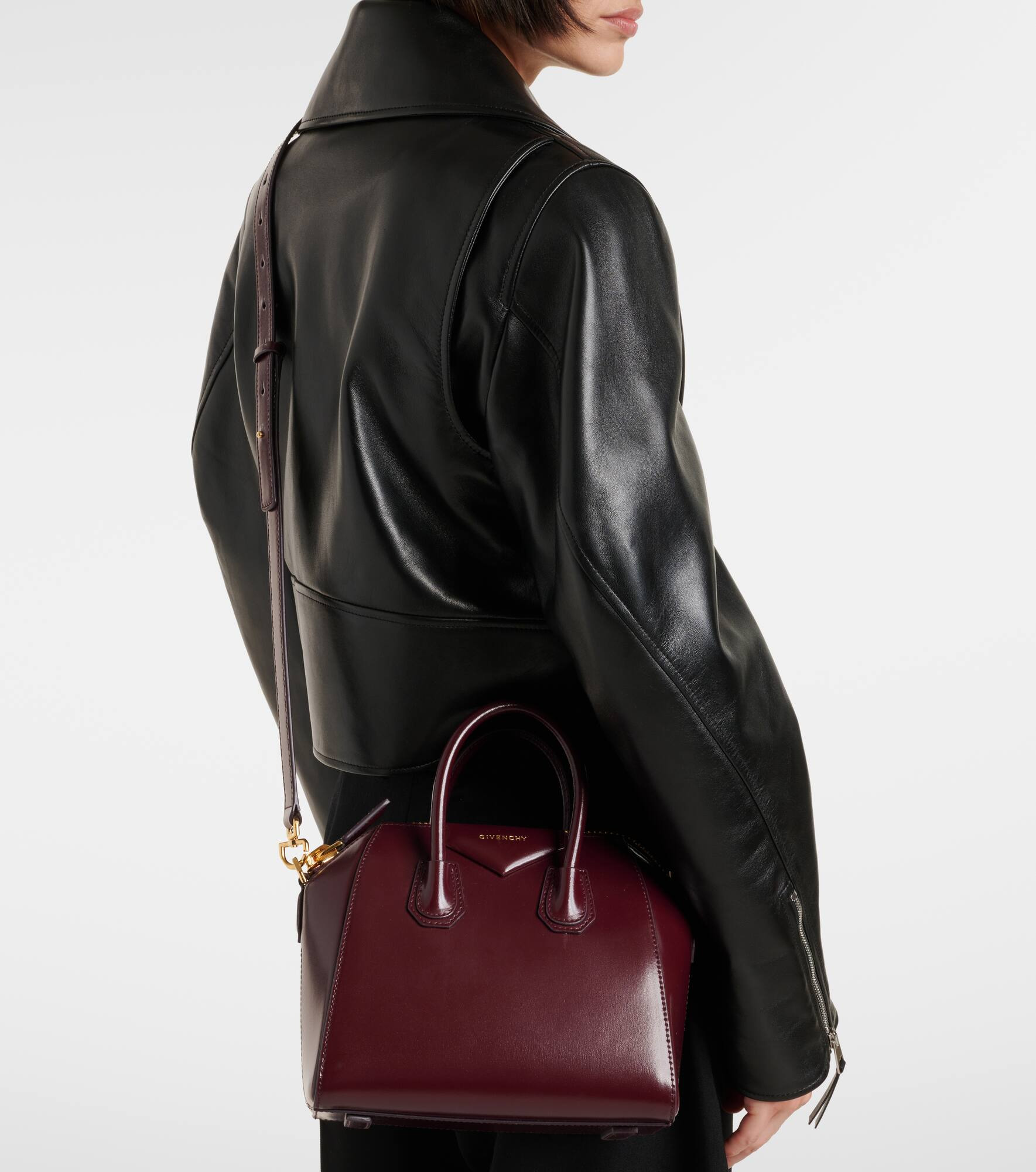 Antigona Mini leather tote bag - 6