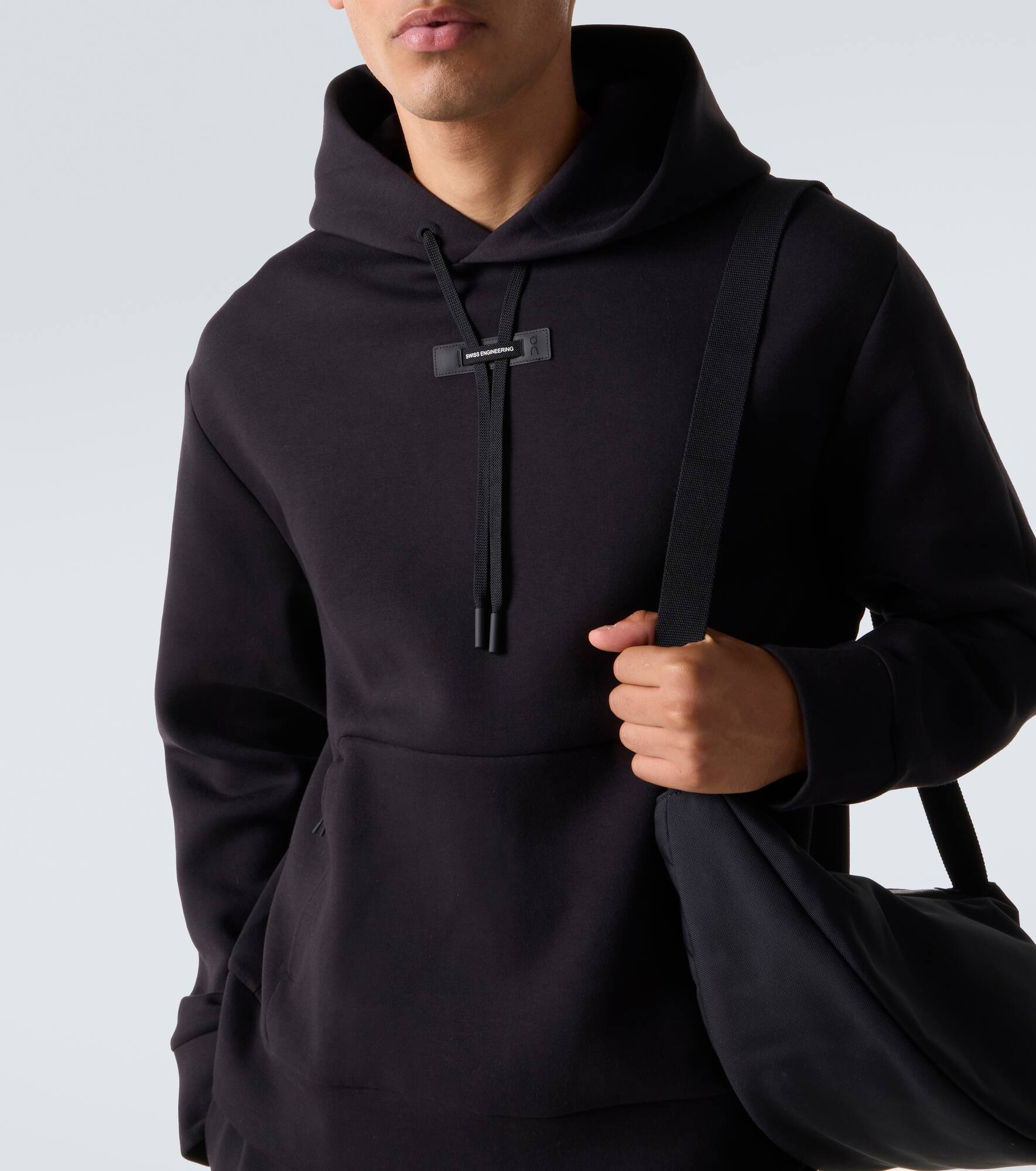 Focus Tech cotton-blend jersey hoodie - 5