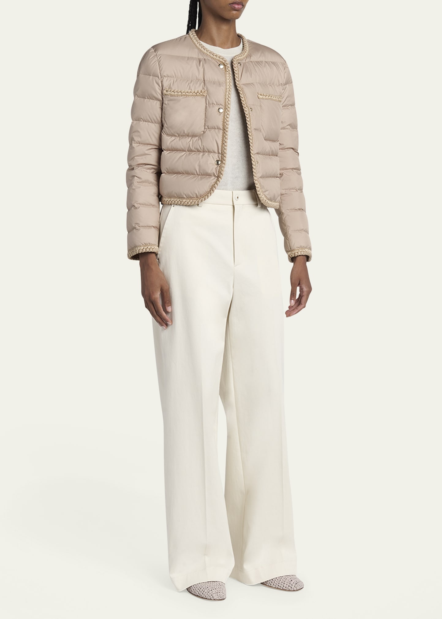 Gencay Braided Down Jacket - 2