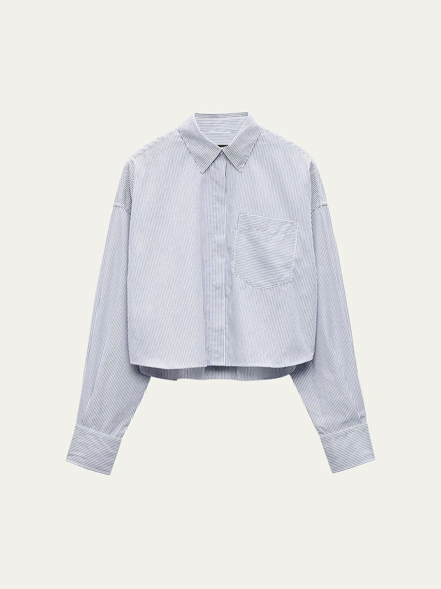 Marin Cropped Shirt - 1
