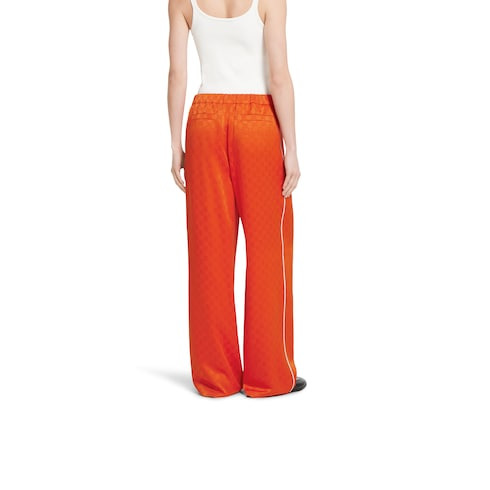 GG satin pants - 4