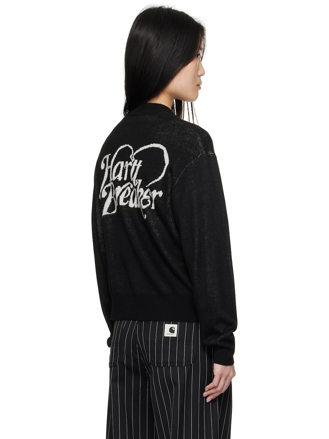 Black 'Harttbreaker' Cardigan - 3