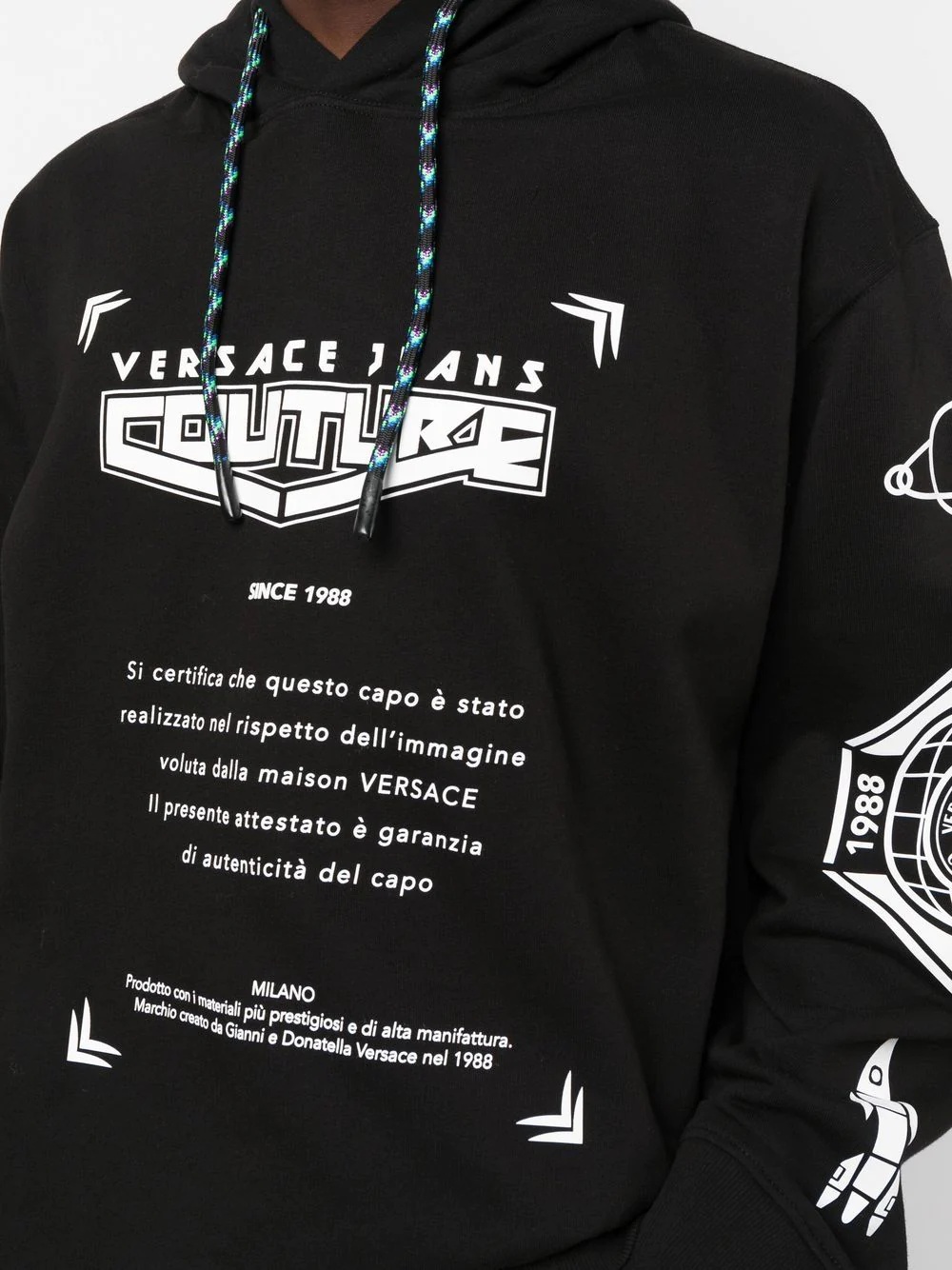 logo-print pullover hoodie - 5