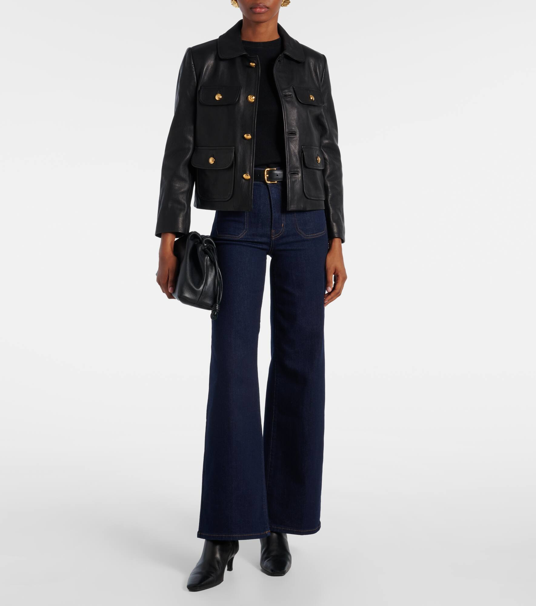 Le Slim Palazzo wide-leg jeans - 2