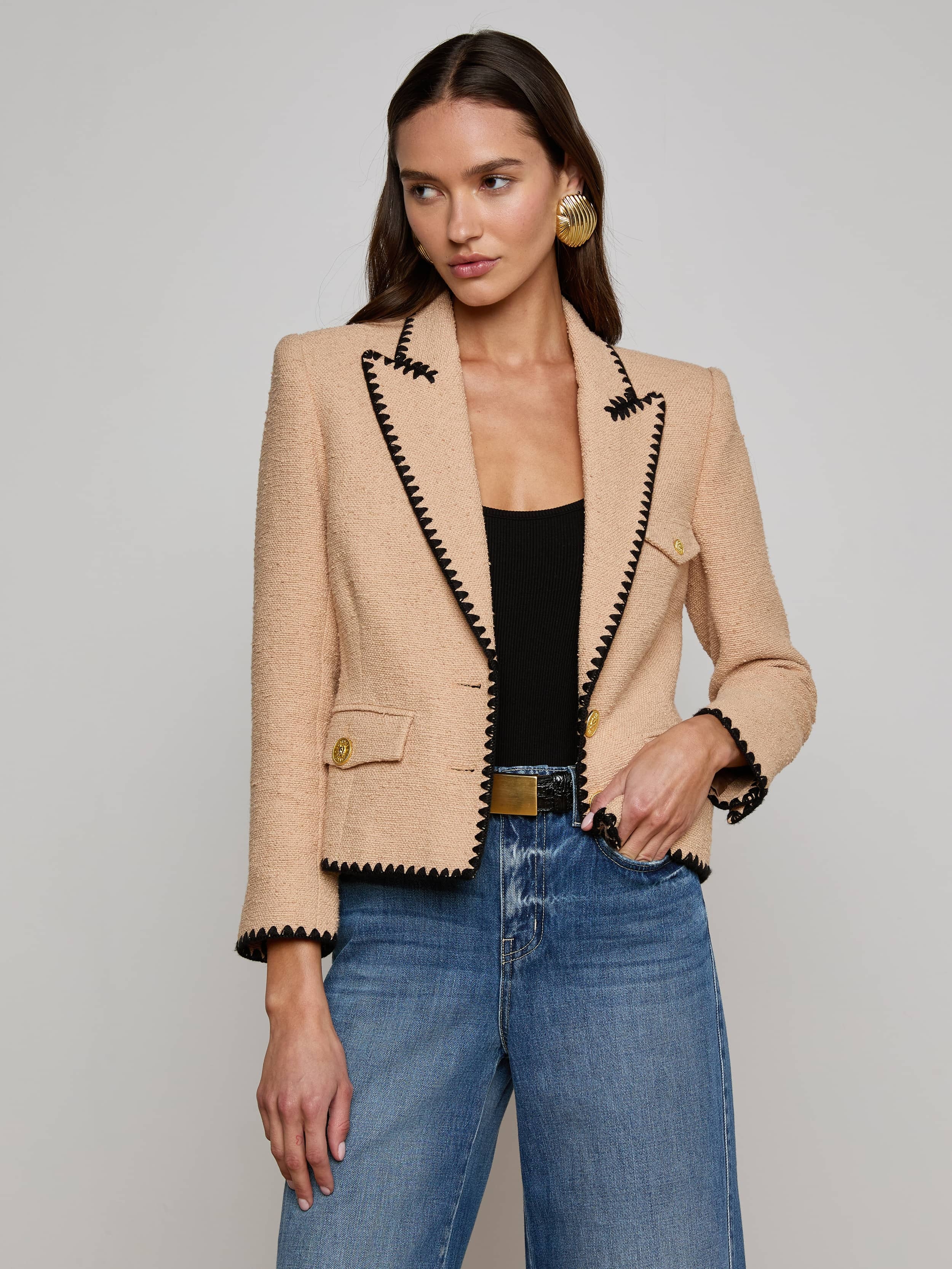 Wylla Tweed Blazer - 2