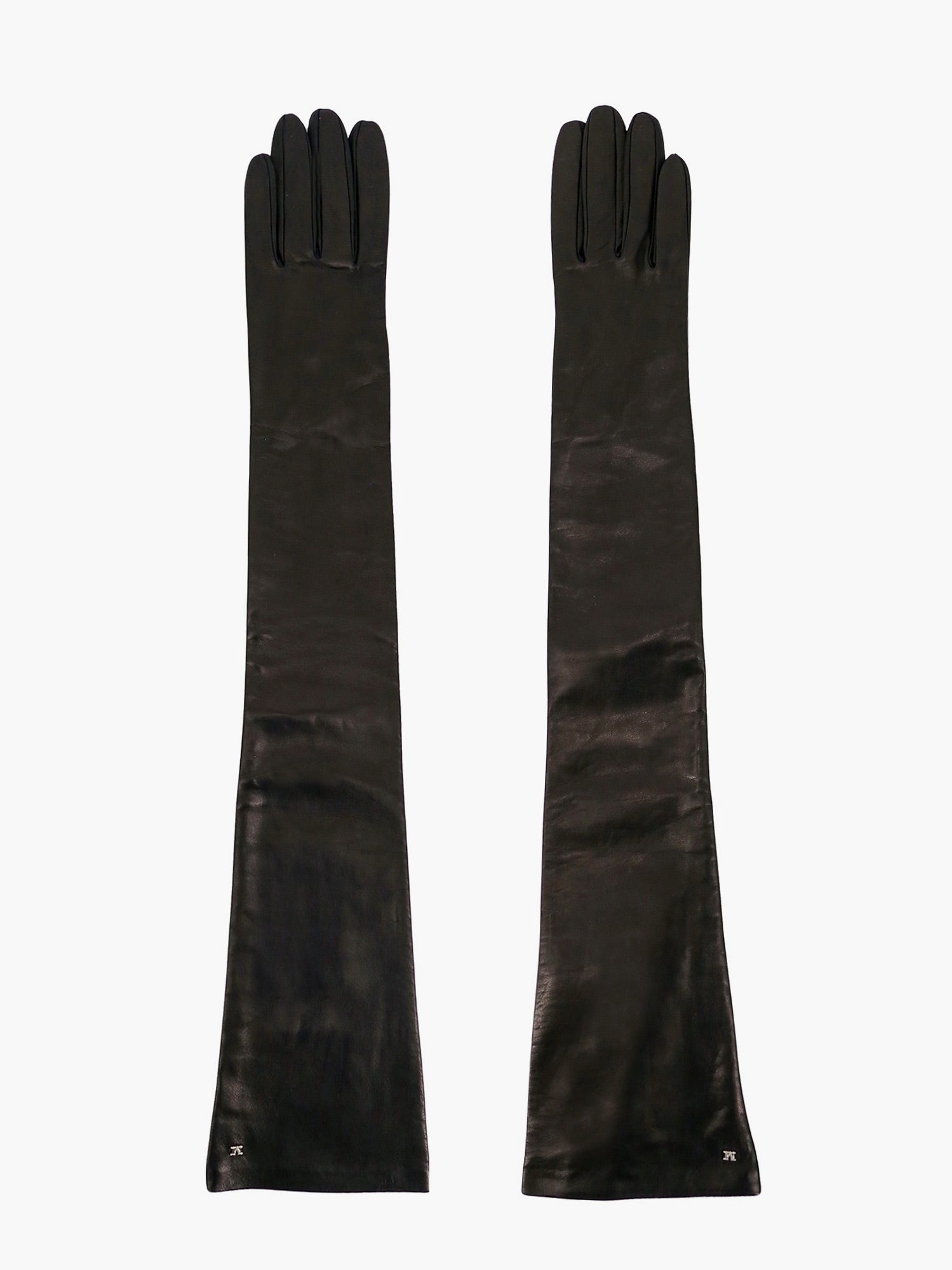 Max Mara Woman Gloves Woman Black Gloves - 1