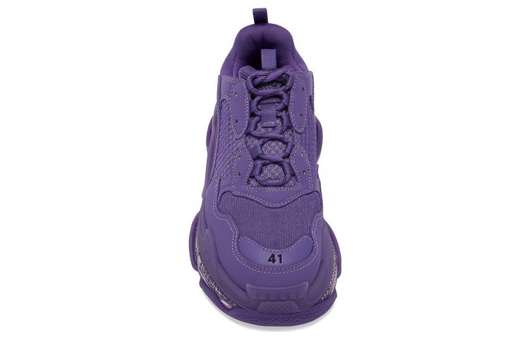 Balenciaga Triple S Clear Sole 'Deep Purple 541624W2GA16910 - 4