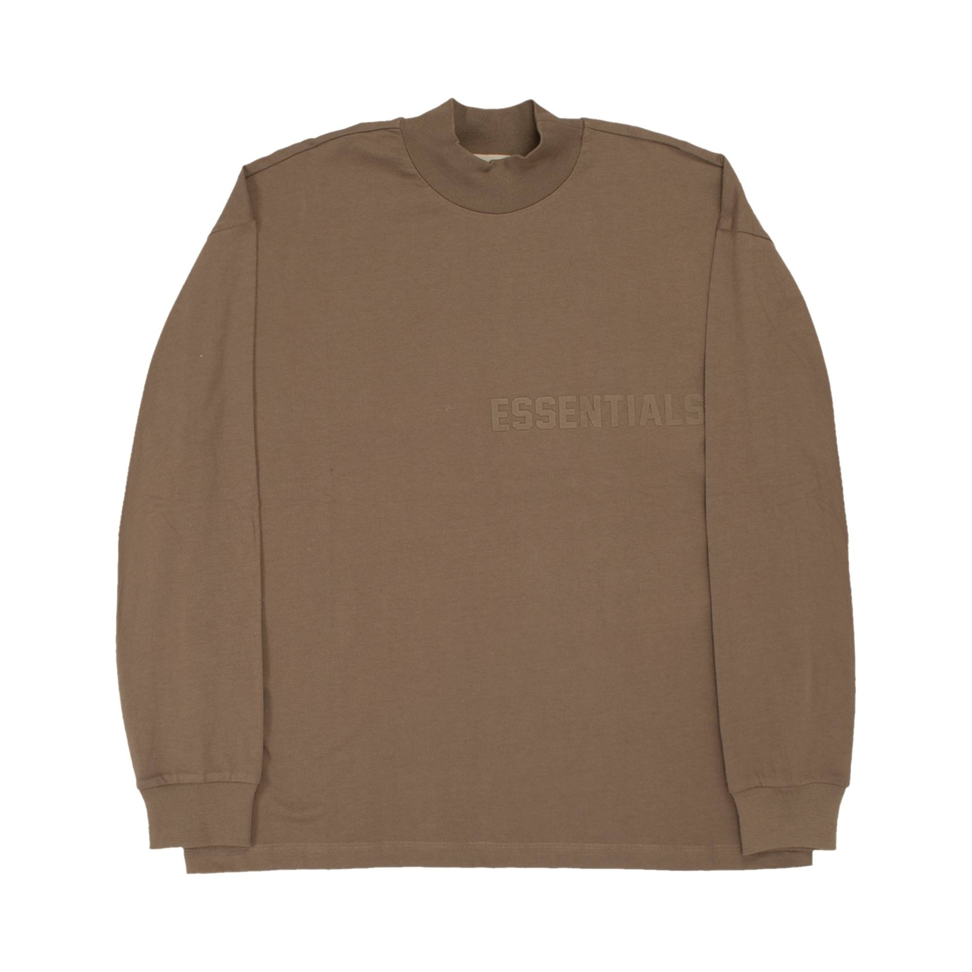 トップス 520931 22ss ESSENTIALS LONG SLEEVE Fear of God Essentials Longsleeve Tee Seal Men's - SS24 - US
