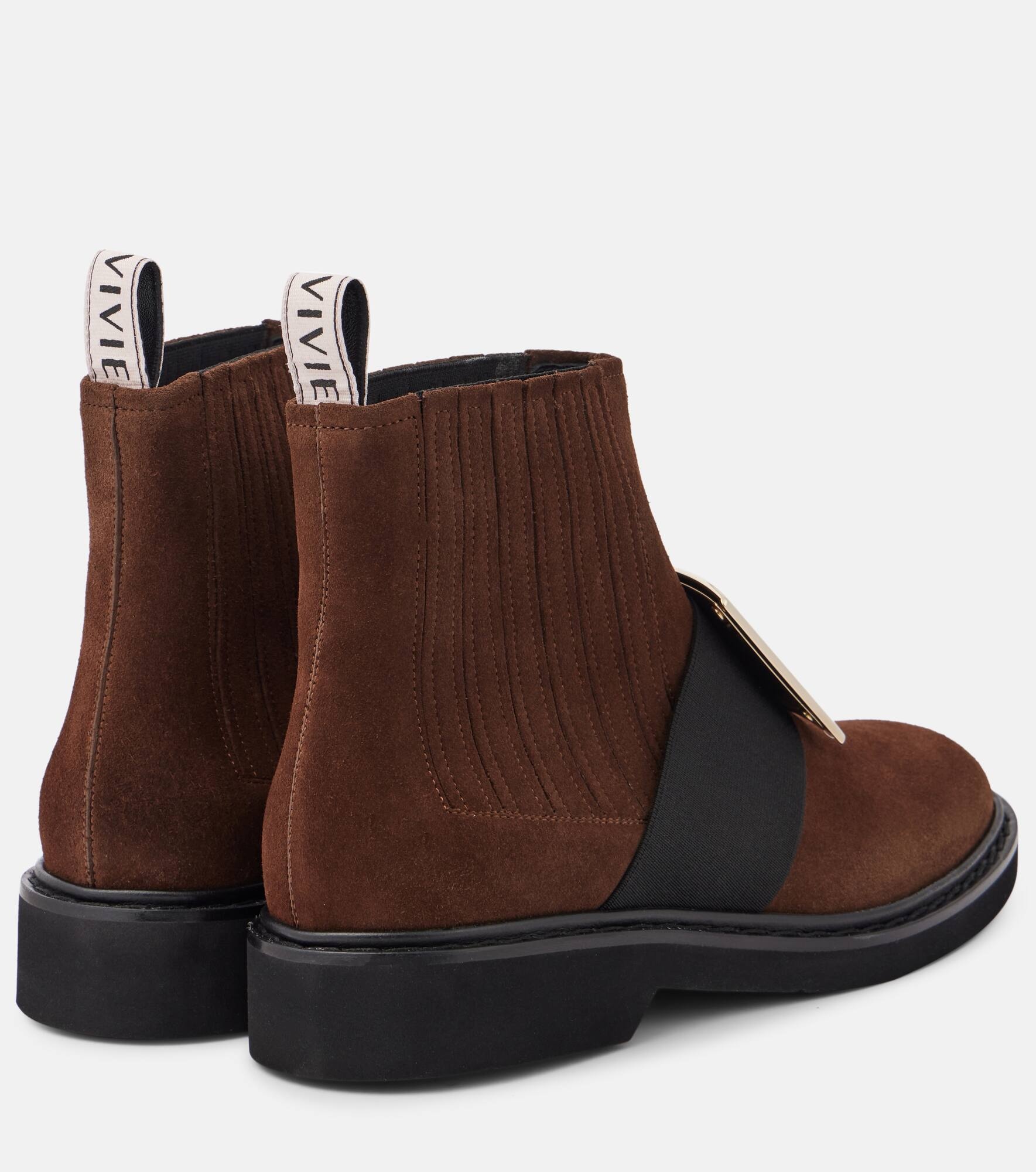 Viv' Ranger suede Chelsea boots - 3