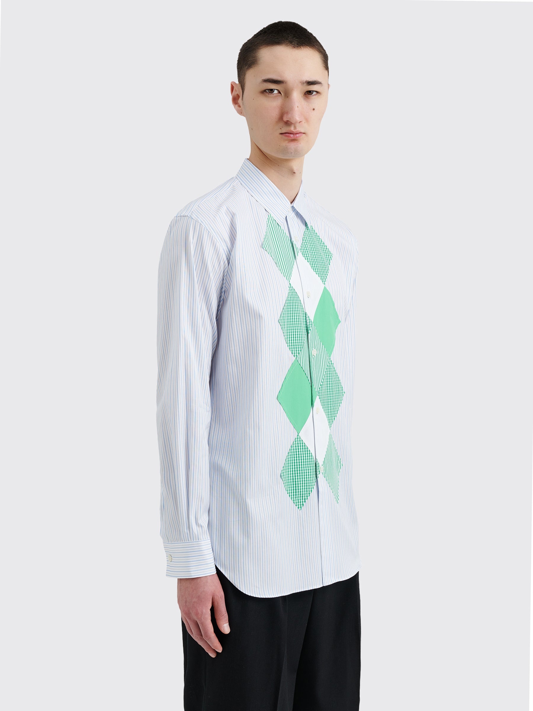 COMME DES GARÇONS SHIRT COTTON SHIRT STRIPE - 4