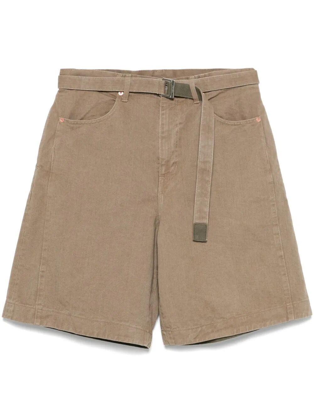 Sacai Men Denim Shorts - 4