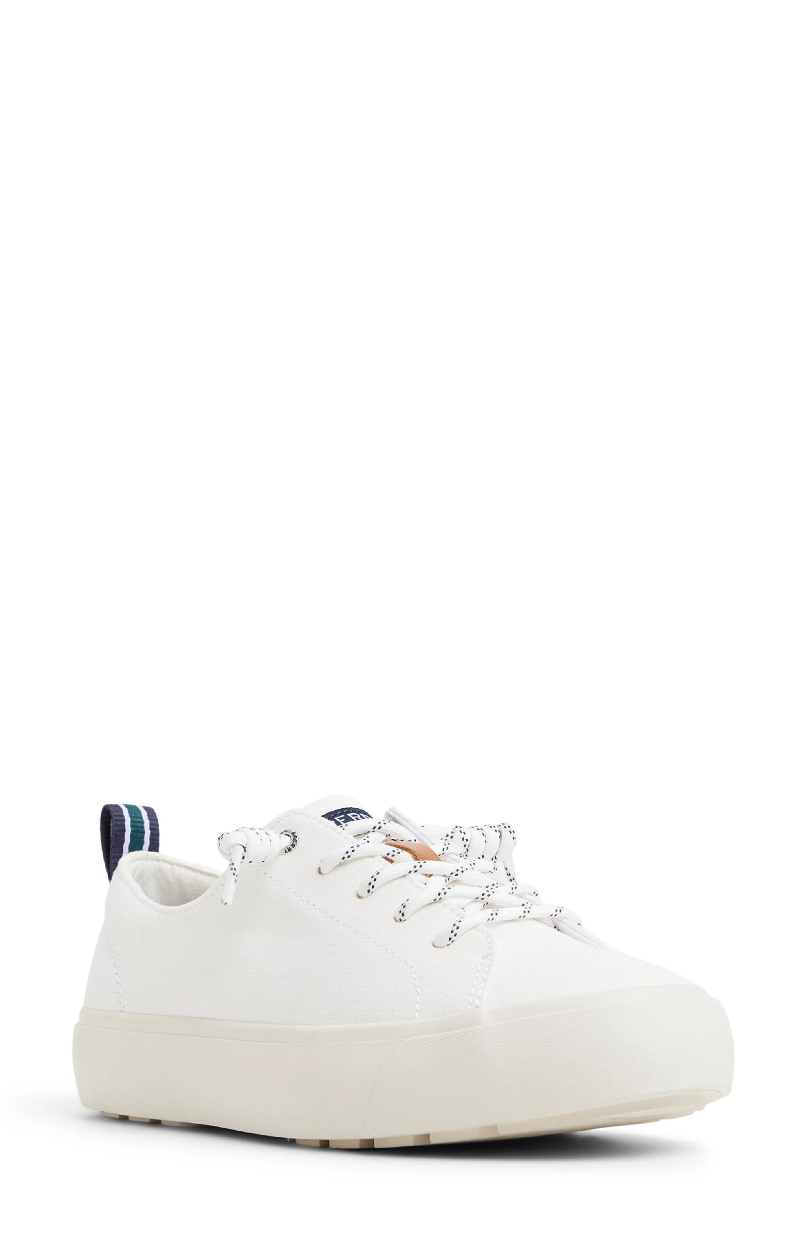 Sperry Cove Lace-to-Toe Sneaker in White at Nordstrom - 1