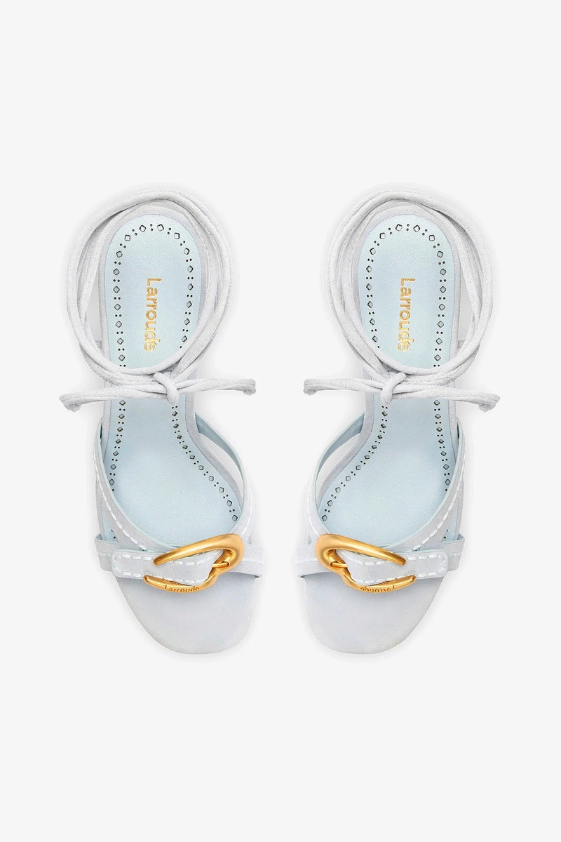 Verona Strappy Sandal In Maya Suede 3