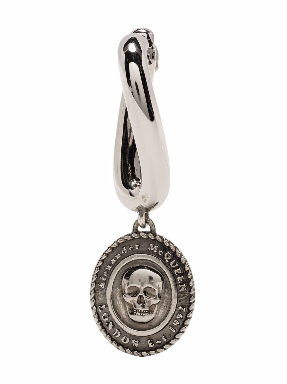 skull-charm twist keyring - 1