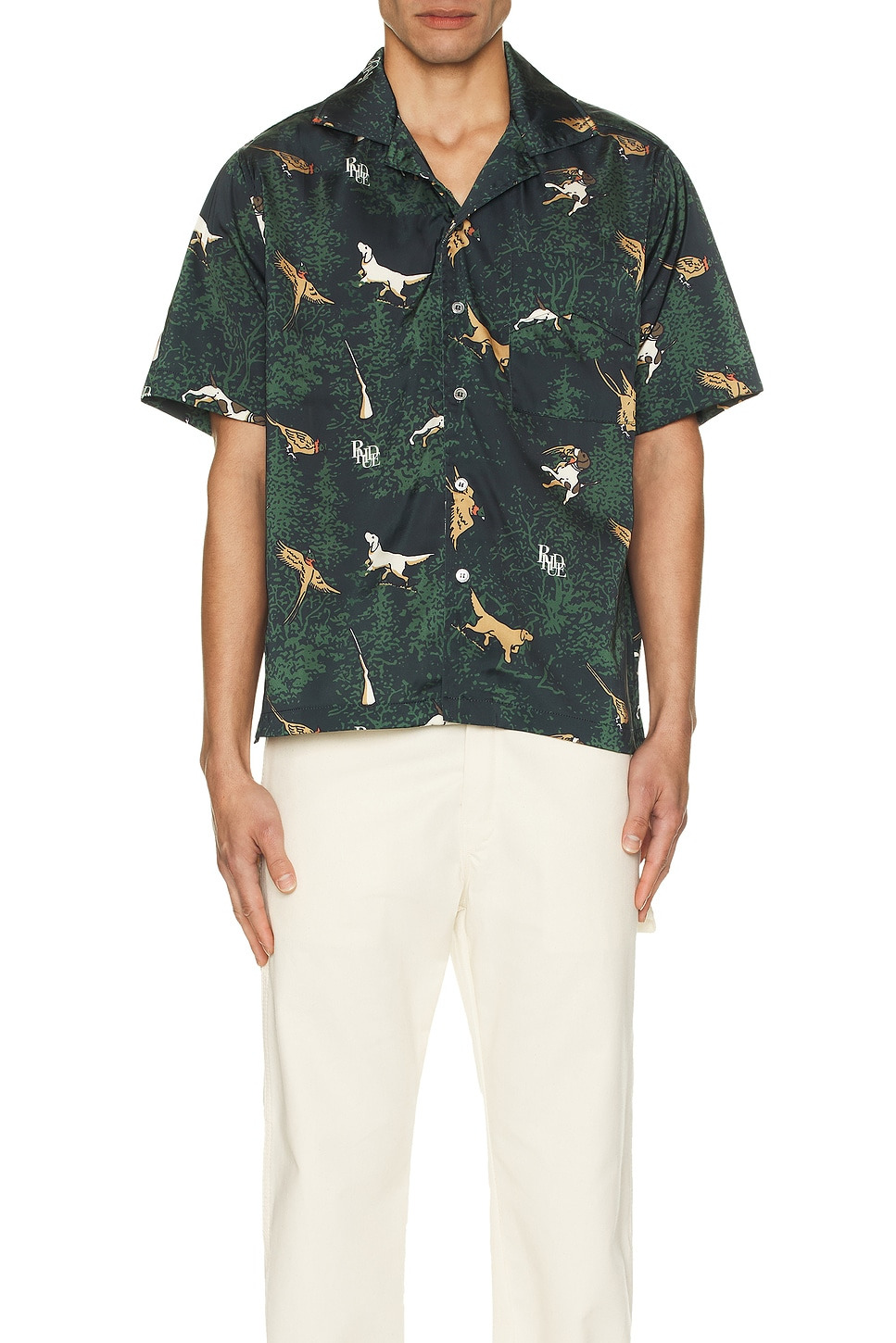 Scramble Dog Print Shirt - 3