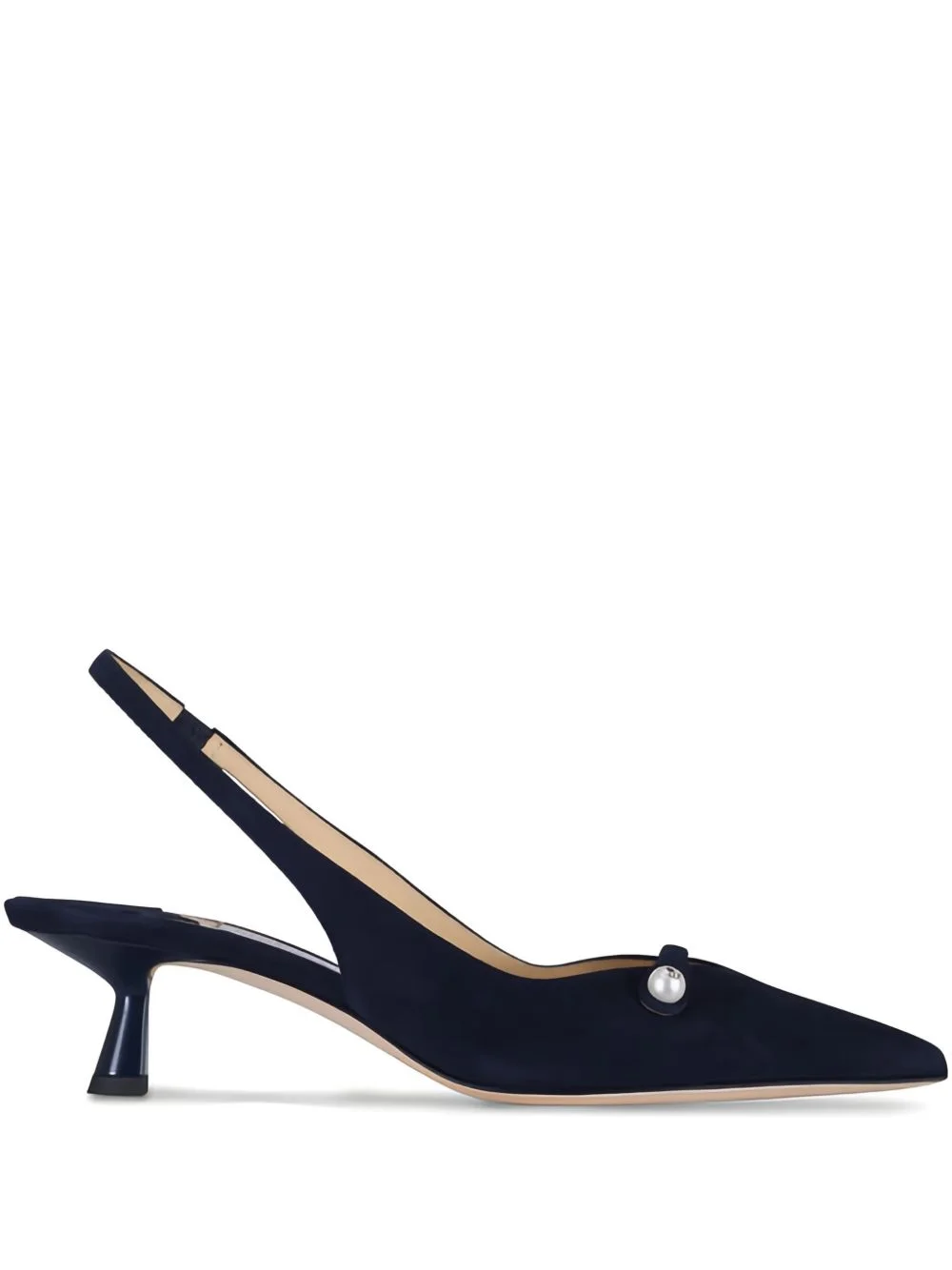 Amita pearl suede pumps - 1