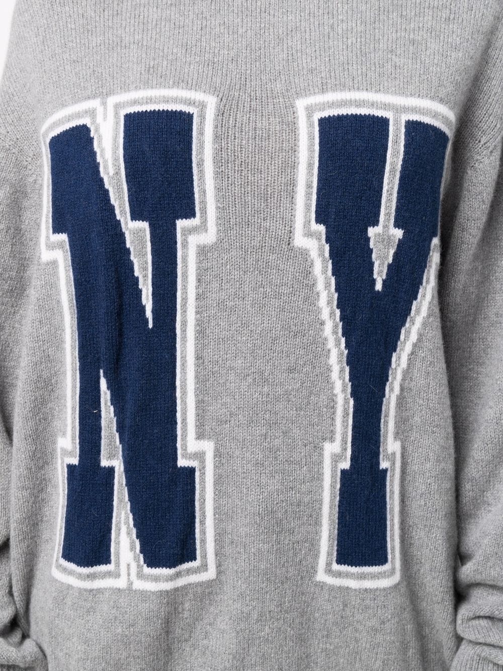 NY intarsia-knit jumper - 5