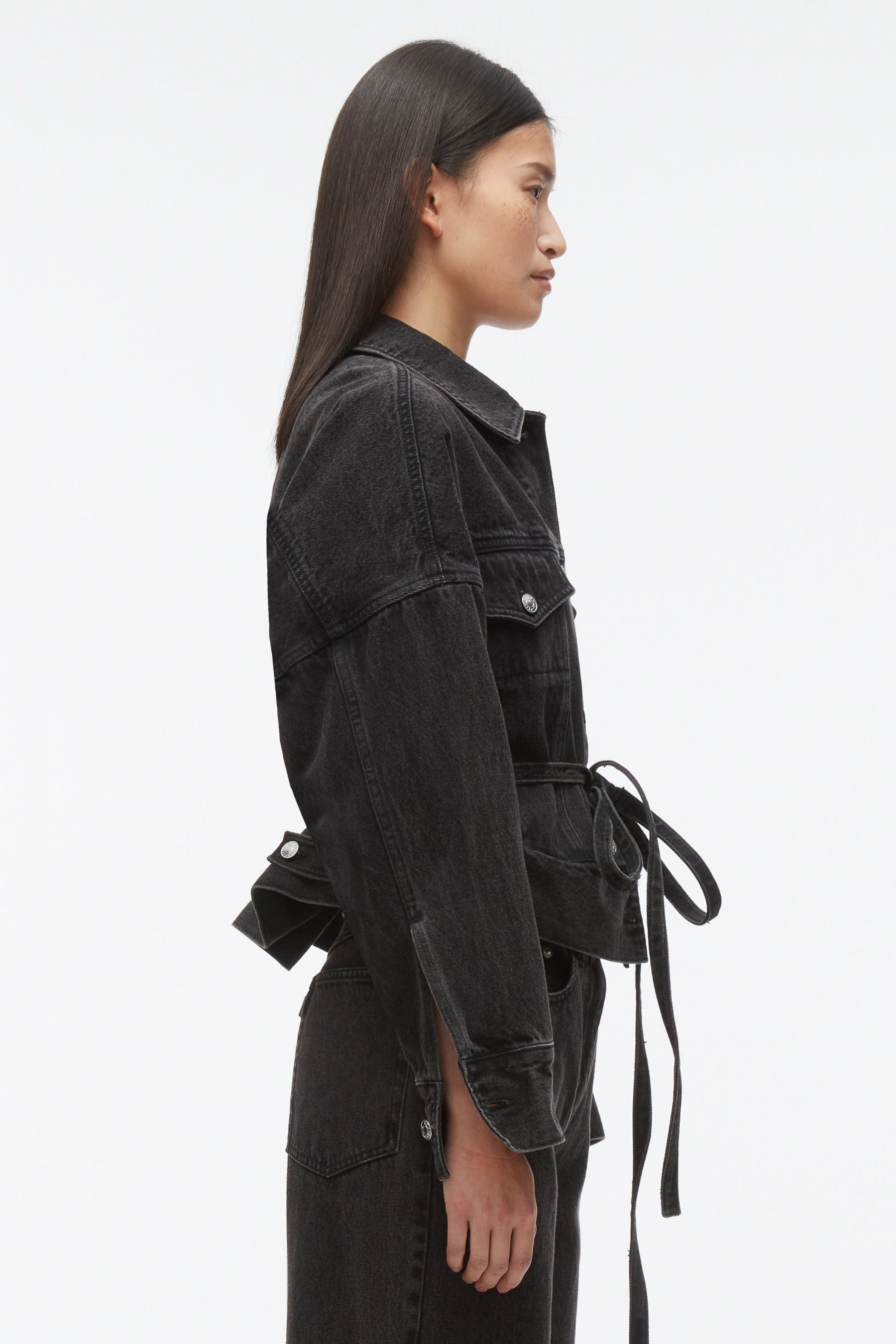 Denim Boxy Jacket - 3
