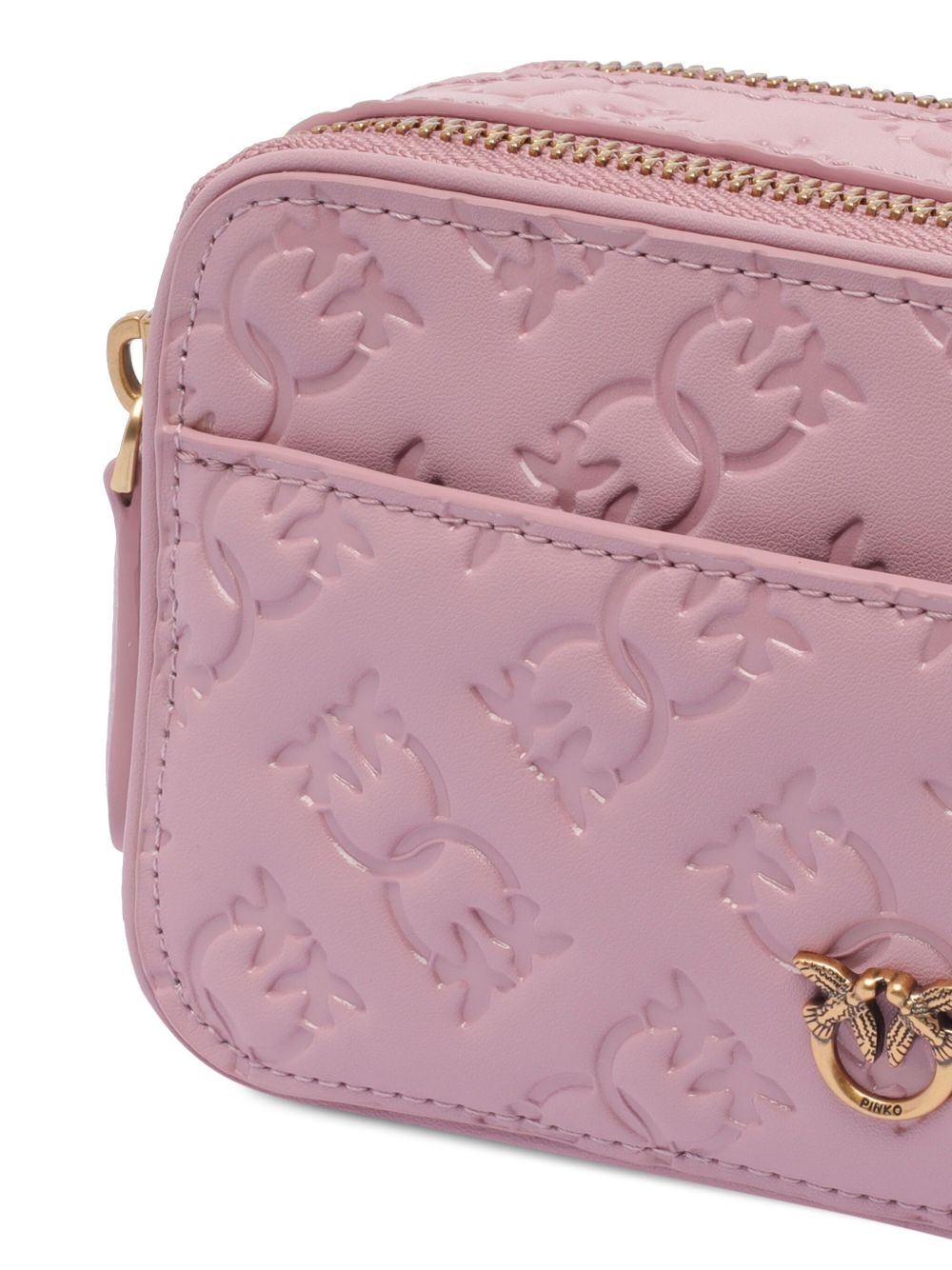 logo-embossed camera bag - 4
