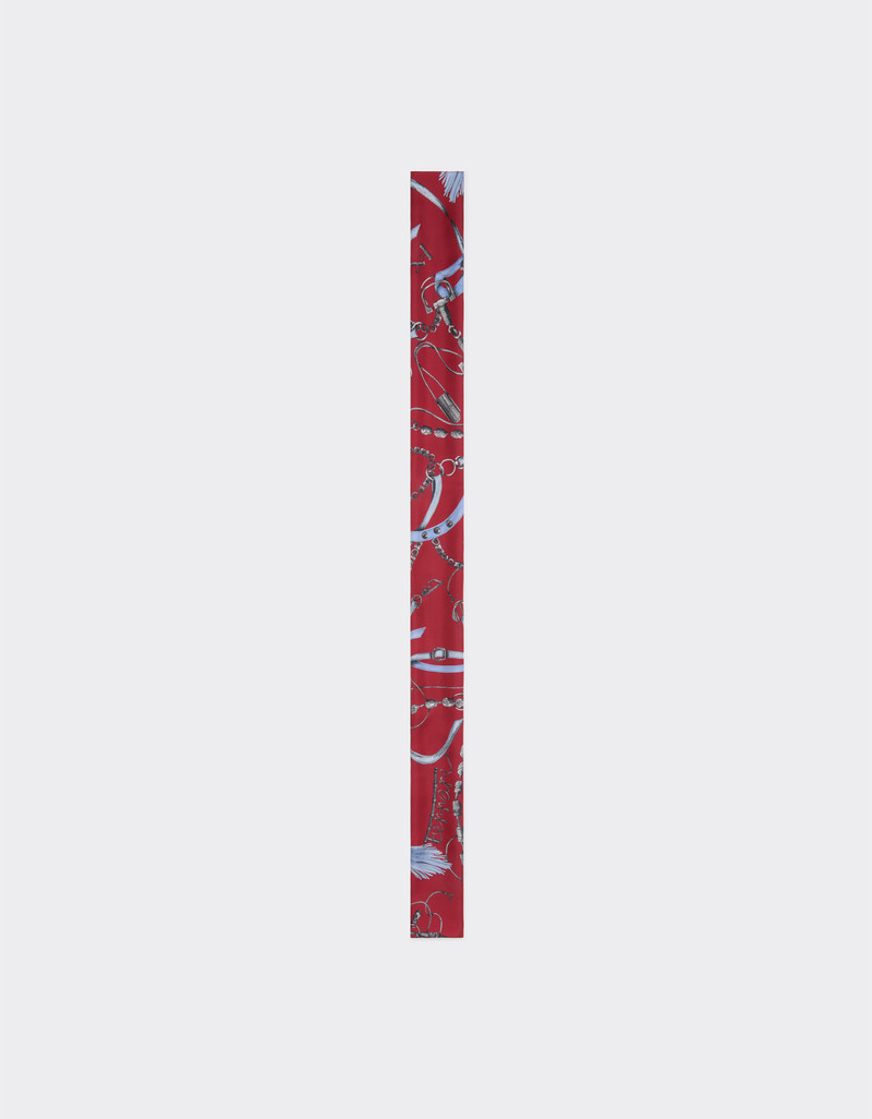 Shelley in silk twill with Ferrari Closet print 1