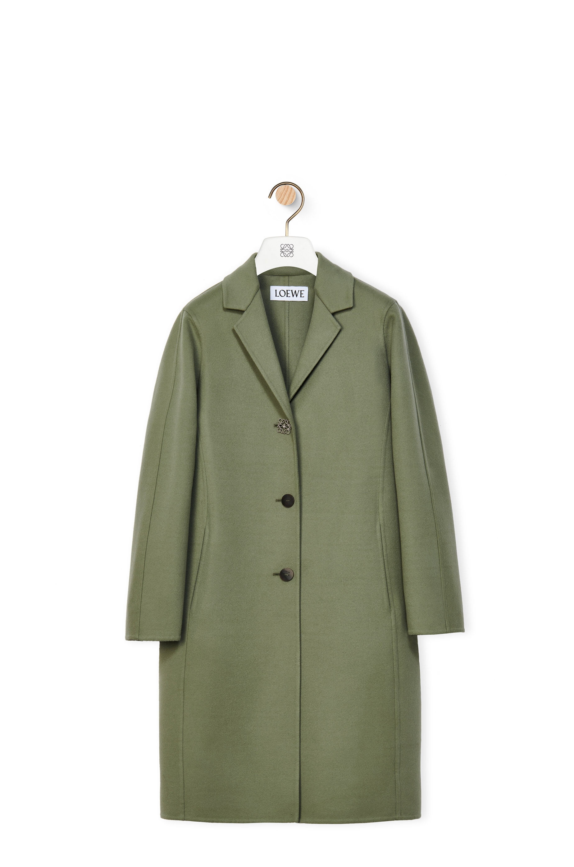 Anagram coat in wool and cashmere - 1