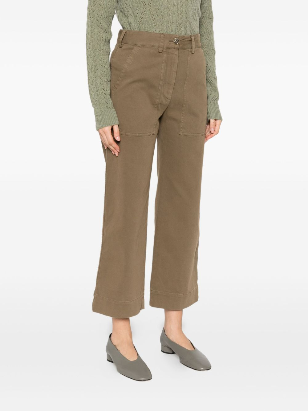 patch-pocket trousers - 3