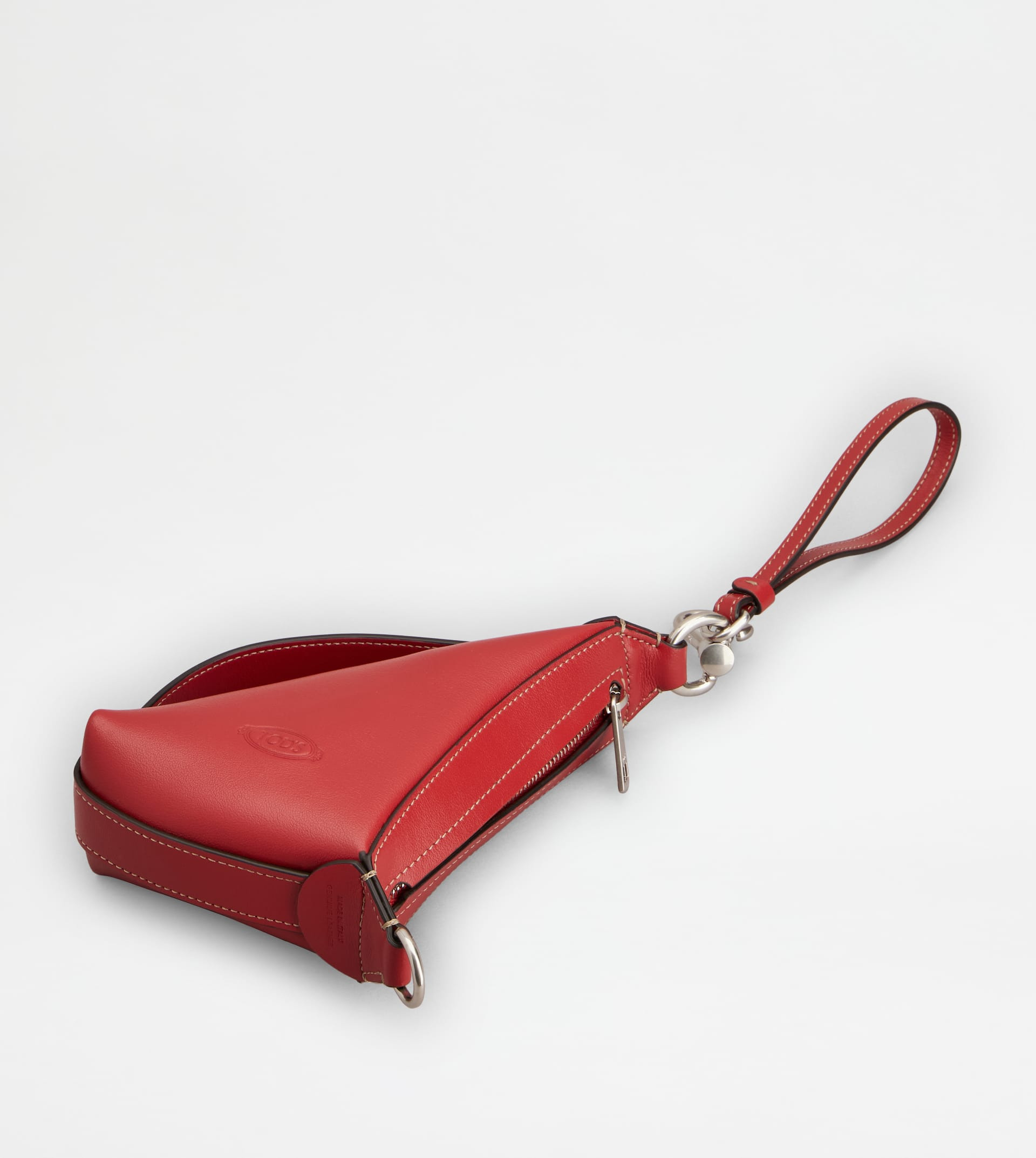 COIN PURSE IN LEATHER - RED - 4