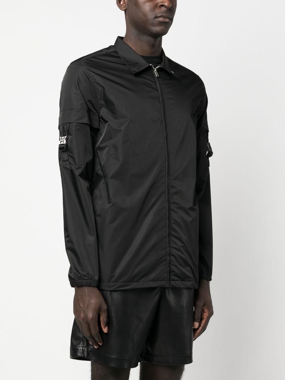 zipped long-sleeve shirt - 3