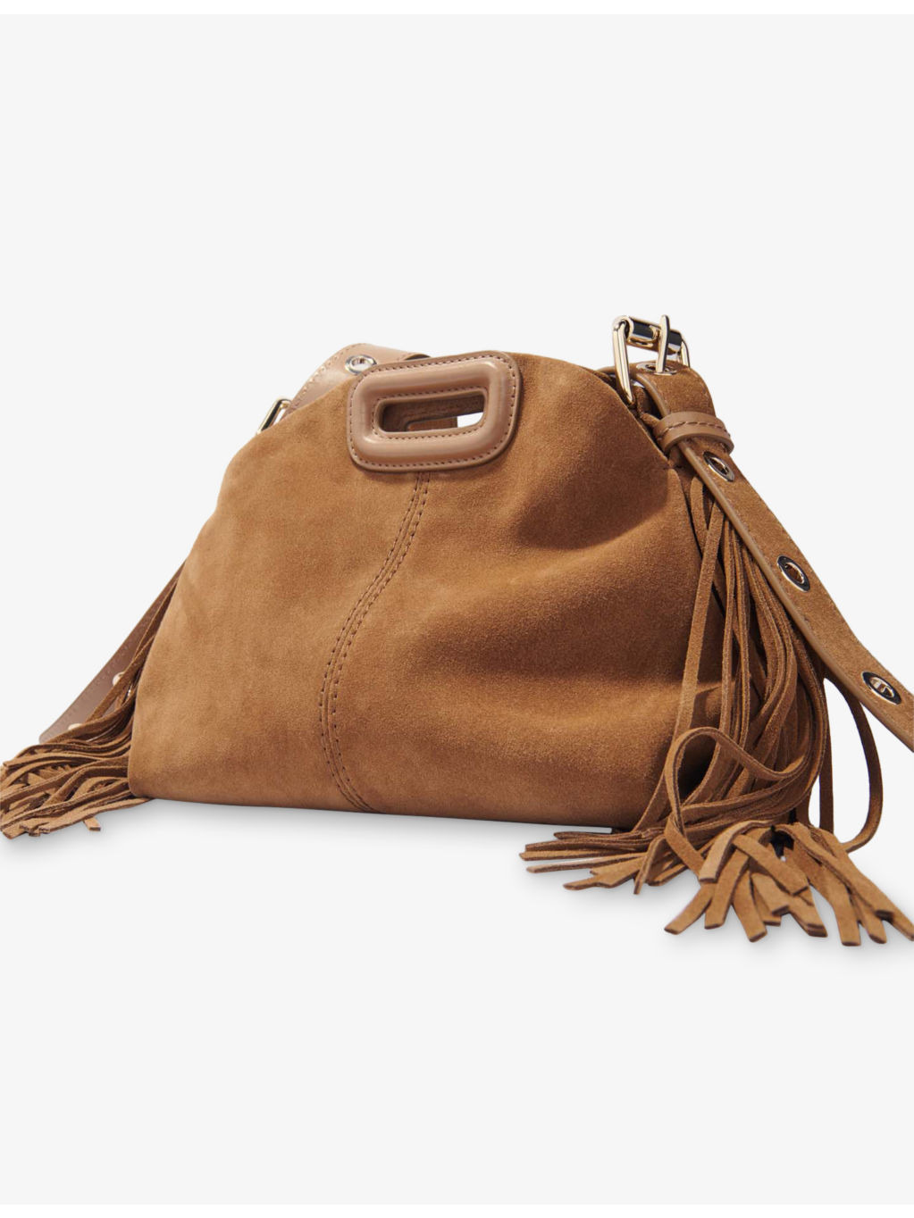 Miss M mini suede shoulder bag - 2