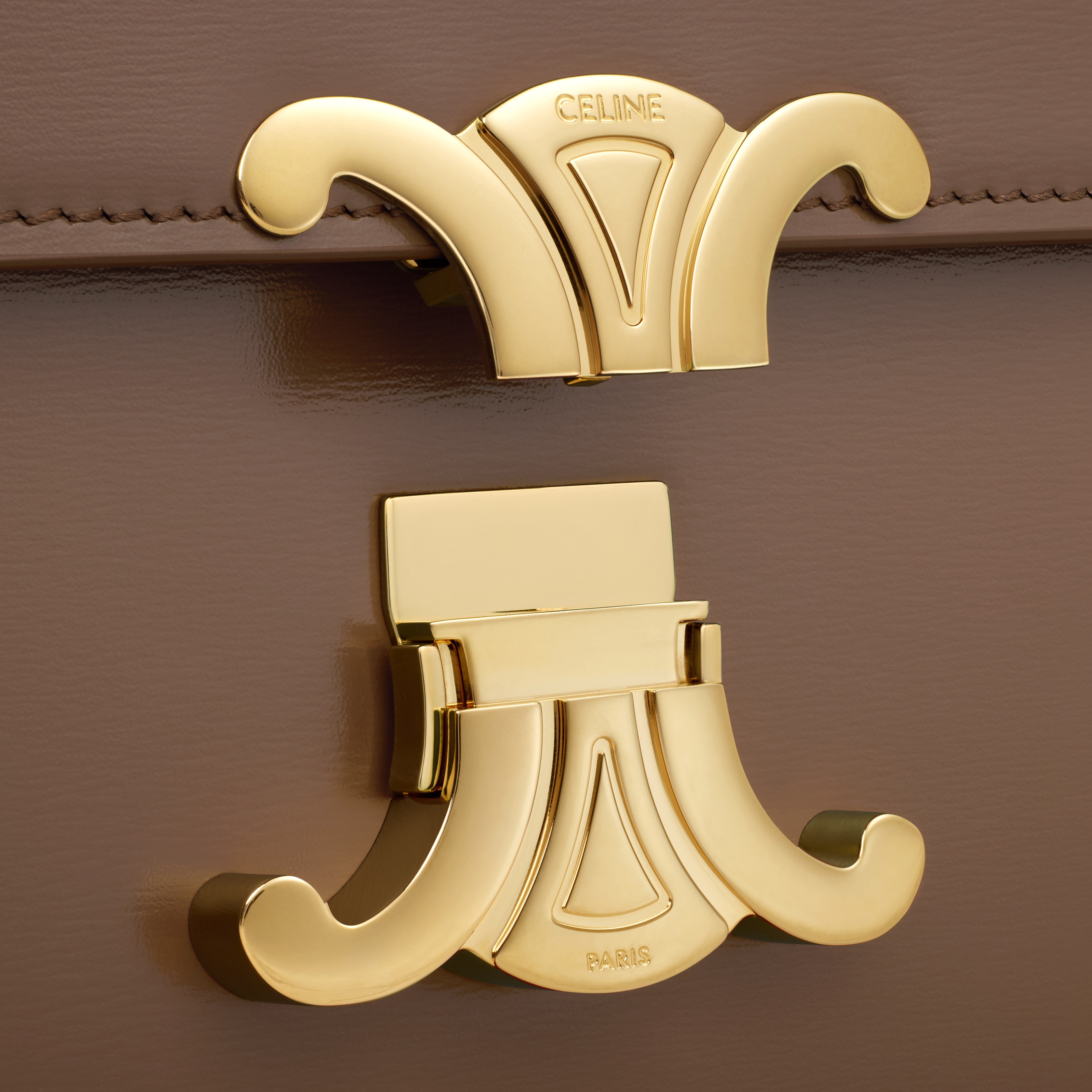 CLASSIQUE TRIOMPHE BAG in shiny calfskin - 5