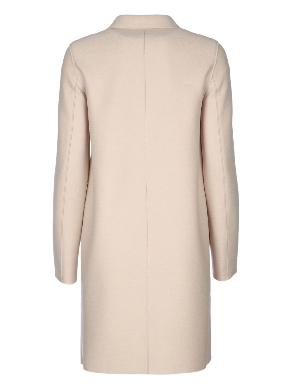 button-up wool coat - 2