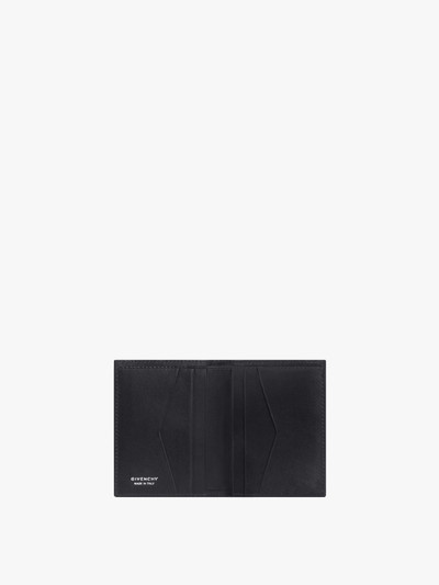 Givenchy GIVENCHY CARD HOLDER IN LEATHER outlook
