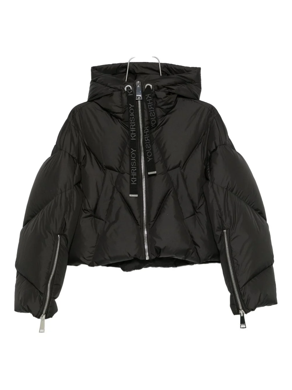 hooded zip jacket - 1